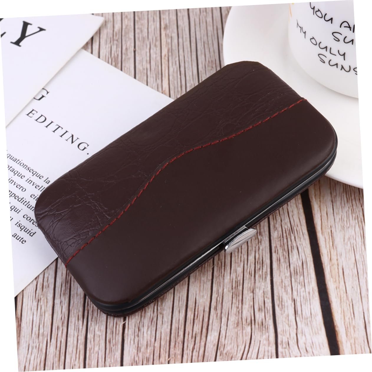 SAFIGLE Stainless Steel Nail Clippers Set 7PCS Manicure Kit for Men and Women Portable Nail Care Tools Scissors and Trimmer for Home and Travel - Image 3