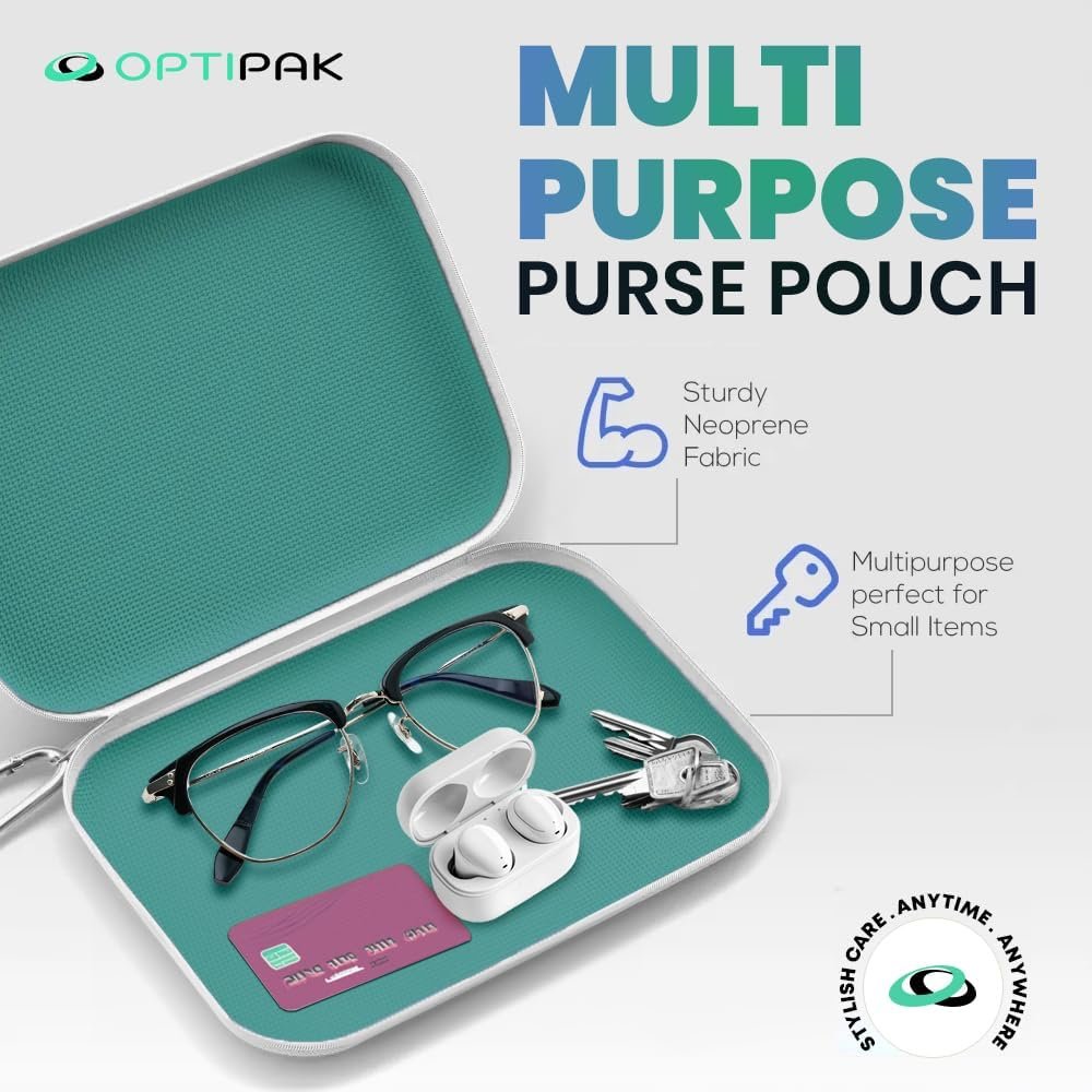 Sparkle Anti-Reflective Safe Lens Cleaner Spray Kit - (2) 1oz Glasses Cleaner Sprays, (5) Pre-Moistened Lens Wipes & (1) Multipurpose Pouch for Eyeglasses, Lenses & Camera Cleaning Kit (8 Piece Set) - Image 3