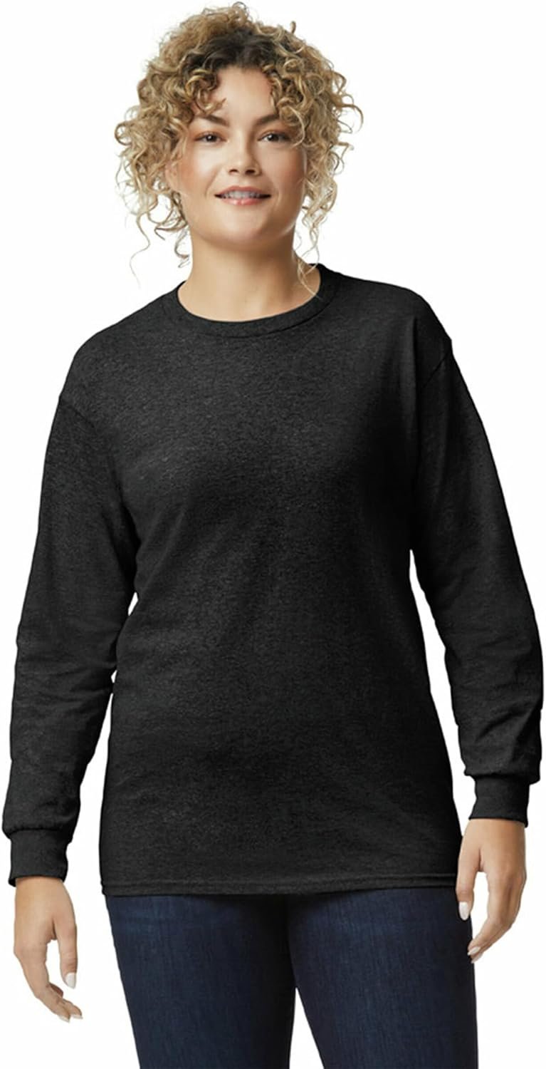 Gildan Adult Ultra Cotton Long Sleeve T-Shirt, Style G2400, Multipack - Image 3