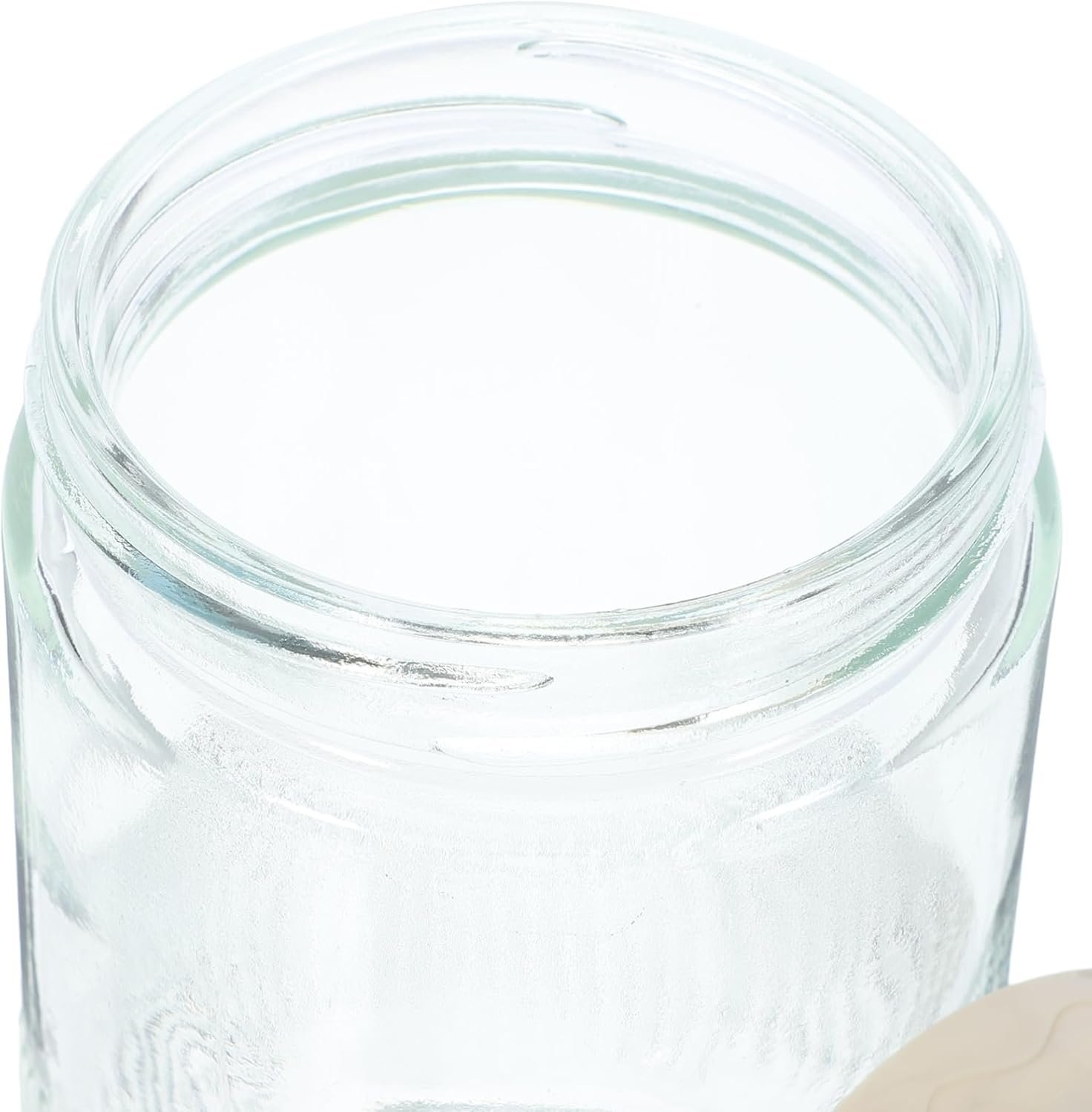 Mobestech 2pcs Glass Airtight Canister for Food Storage Kitchen Jars for Dried Fruits Tea Glass Seal Lid for Pantry Organization - Image 8