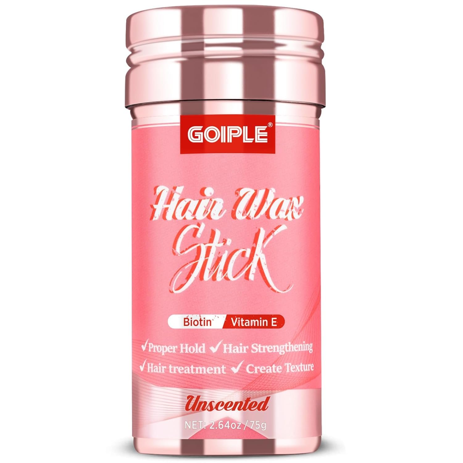 Hair Wax Stick Silk Stick Wax for Adult & Kids, Long-Lasting Styling Stick, Hair Pomade Wax Smoothing for Natural Hair or Wigs, Styling Wax for Fly Away & Edge Frizz Hair No Residue No Greasy - Image 2