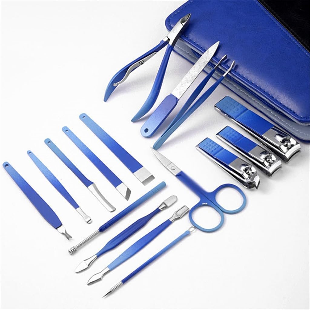 Nail Clippers Nail Scissors Manicure Set Full Set Home Pedicure Knives for Men - Image 4
