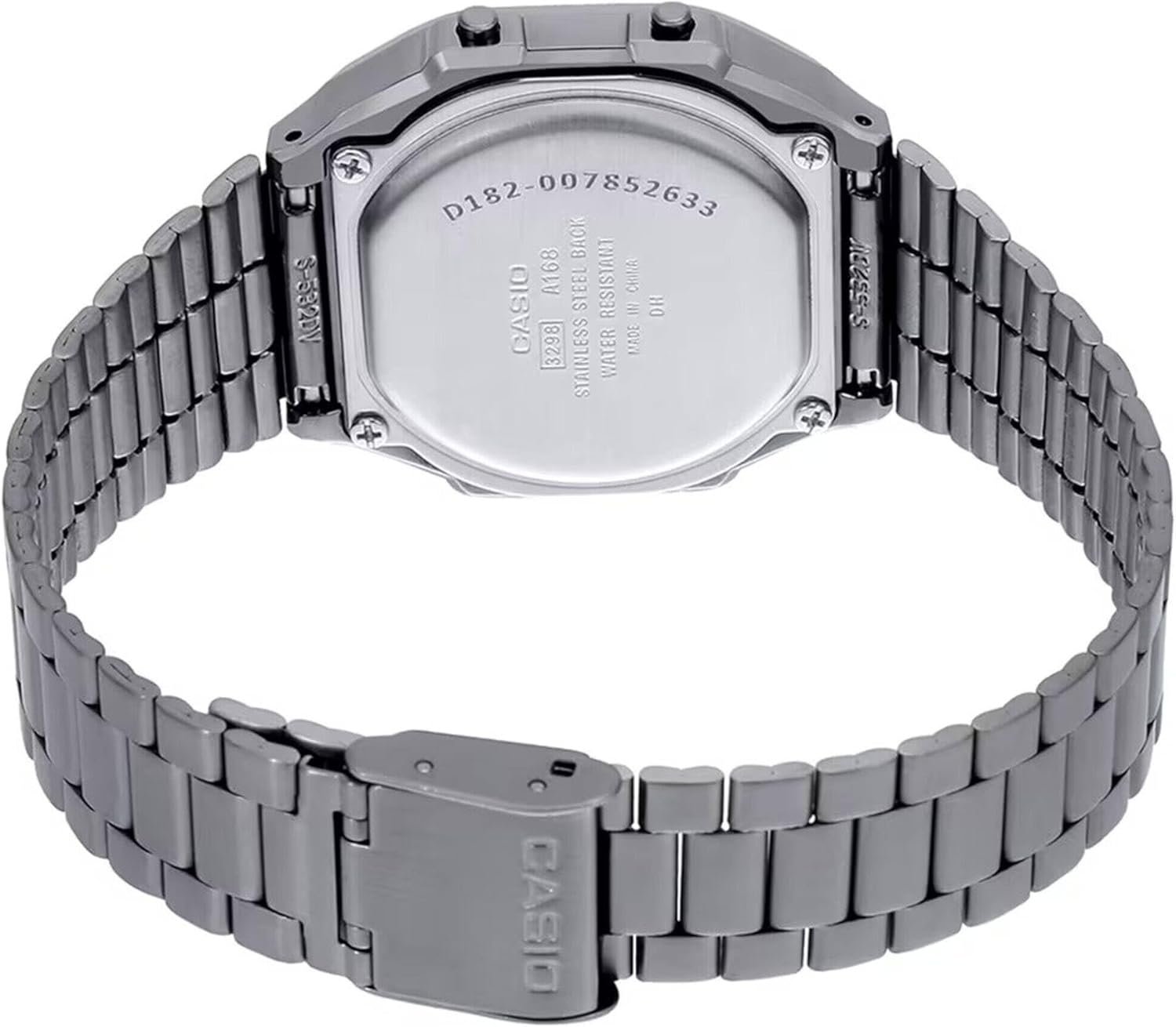 G-Shock A168WGG-1BVT Silver One Size - Image 5