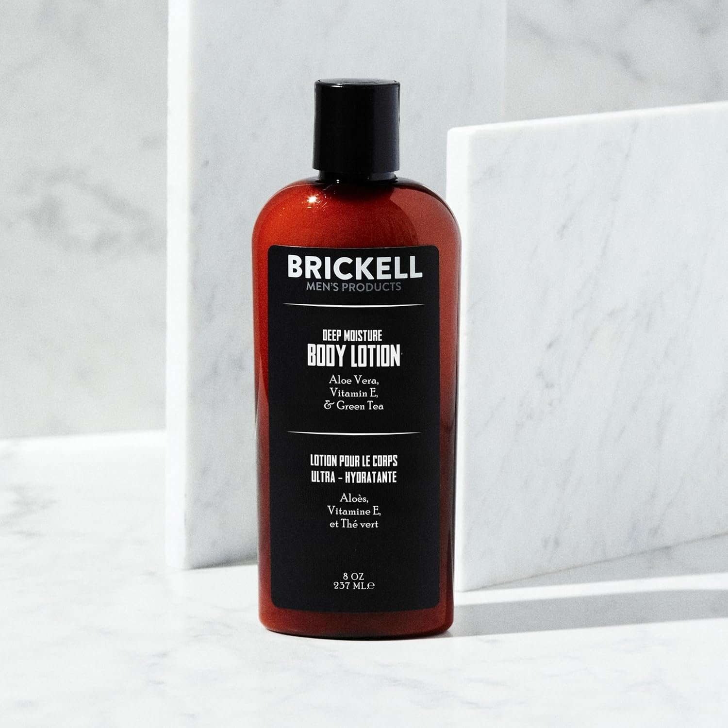 Brickell Men's Deep Moisture Body Lotion for Men, Natural and Organic Protects and Hydrates Dry Skin, 8 Ounce, Scented - Image 3