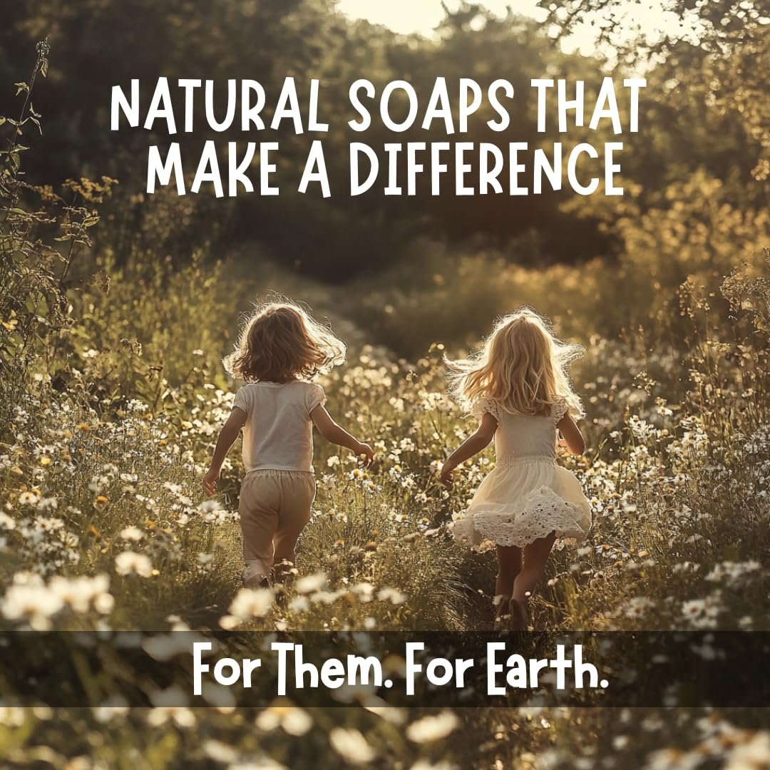 Hypoallergenic Organic Baby Soap Bar - Chamomile & Green Tea Oil - Gentle Cleansing Body Wash for Sensitive Skin | Babies, Toddlers, and Kids | 3-Pack - Image 7