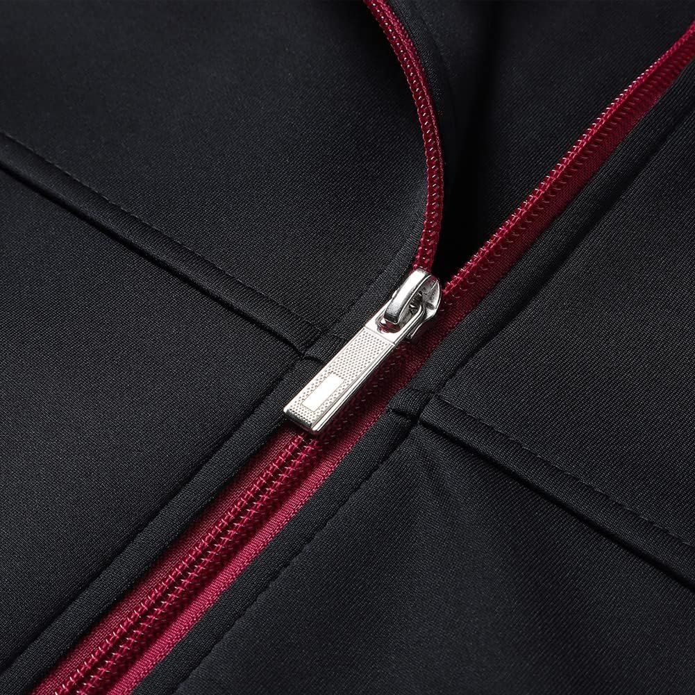 Men's Casual Athletic Tracksuit Long Sleeve Sweatsuit Set Full Zip Running Jacket and Pants 2 Piece Outfits - Image 5