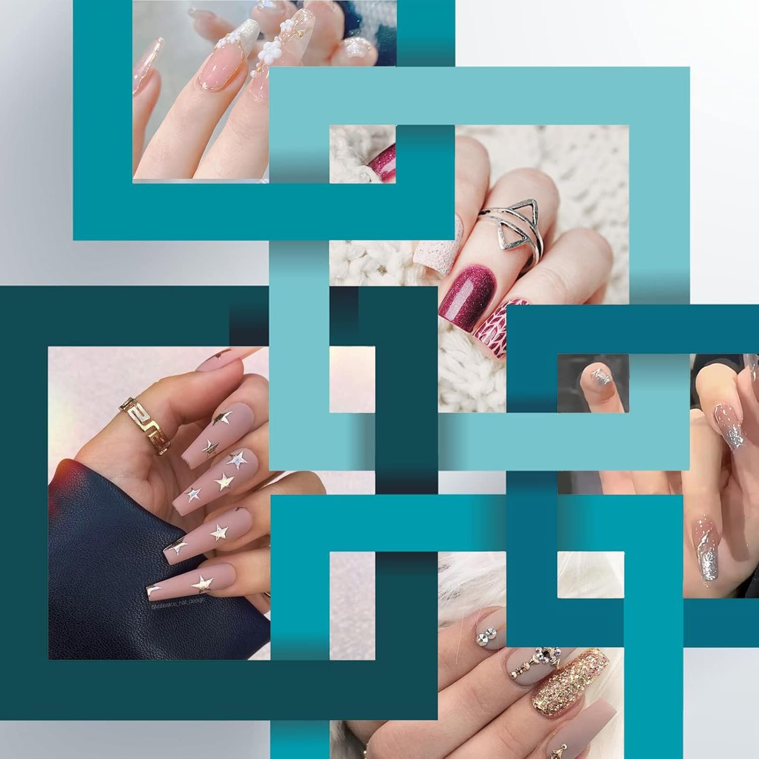 Manicure Set Professional 9 in 1 Nail Clippers Set, Stainless Steel Manicure kit with PU Leather Case, RedFlow Fingernail & Toenail Clippers Nail Kit, Grooming kit for Men(Black) - Image 6