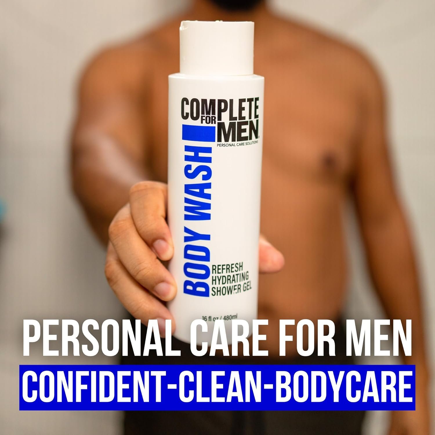 Hydrating Shower Gel for Men: Sulfate-Free Mens Body Wash, Natural Shower Gel - Moisturizing Shower Gel for All Skin Types, Soap & Body Cleansers, Bath Gel for Dry Skin - Image 8