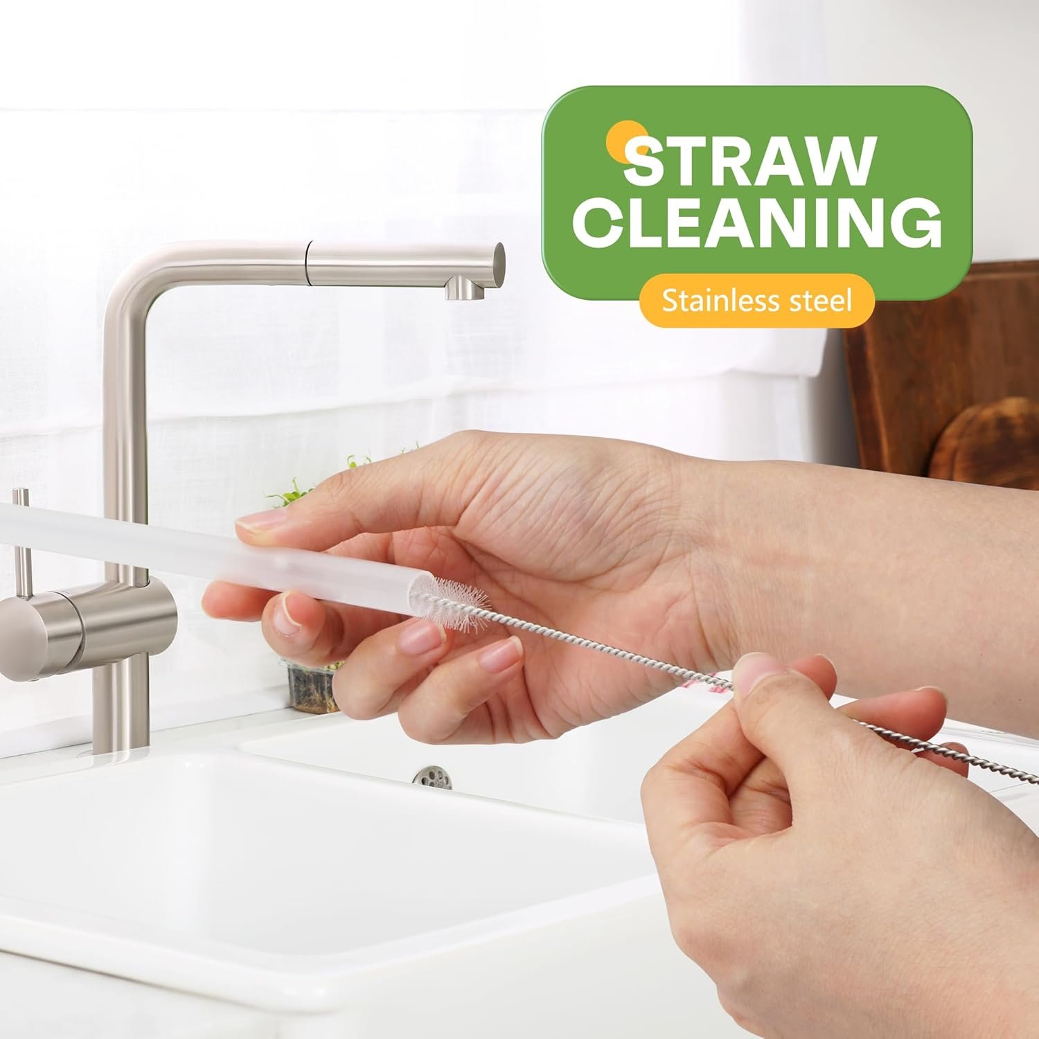 2 Pack Cup Cleaning Kit Compatible with Stanley,4 in 1 Bottle Gap Cleaner,Multipurpose Cup Cleaner Kit with Extra Long Nylon Straw Brush Cleaner,Bottle Cleaning Brush Set with Holder - Image 6