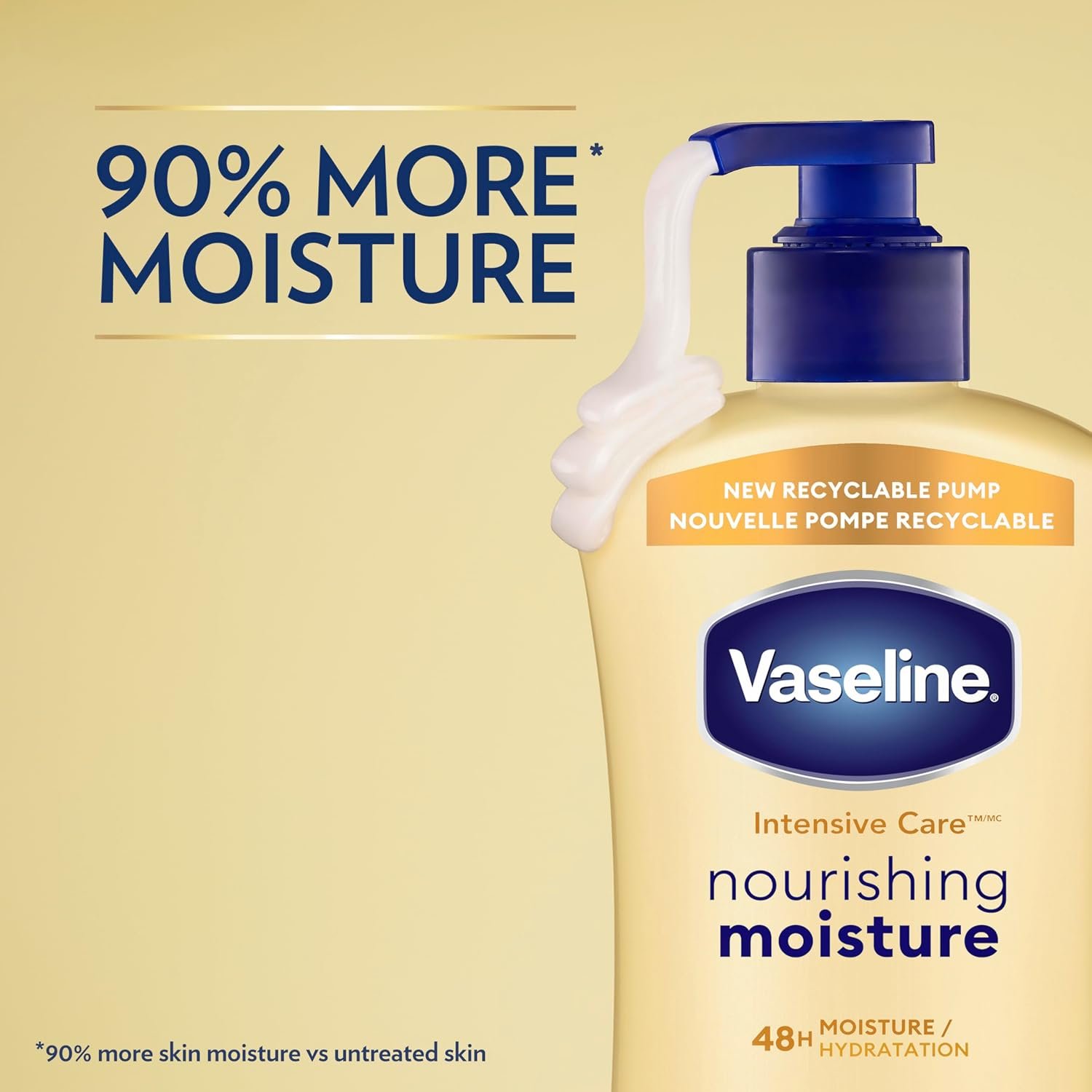 Vaseline Intensive Care Nourishing Moisture Body Lotion 3 Pk Made with Ultra-Hydrating Lipids + Pure Oat Extract for Dry Skin, for Nourished, Healthy-Looking Skin 20.3 oz - Image 7