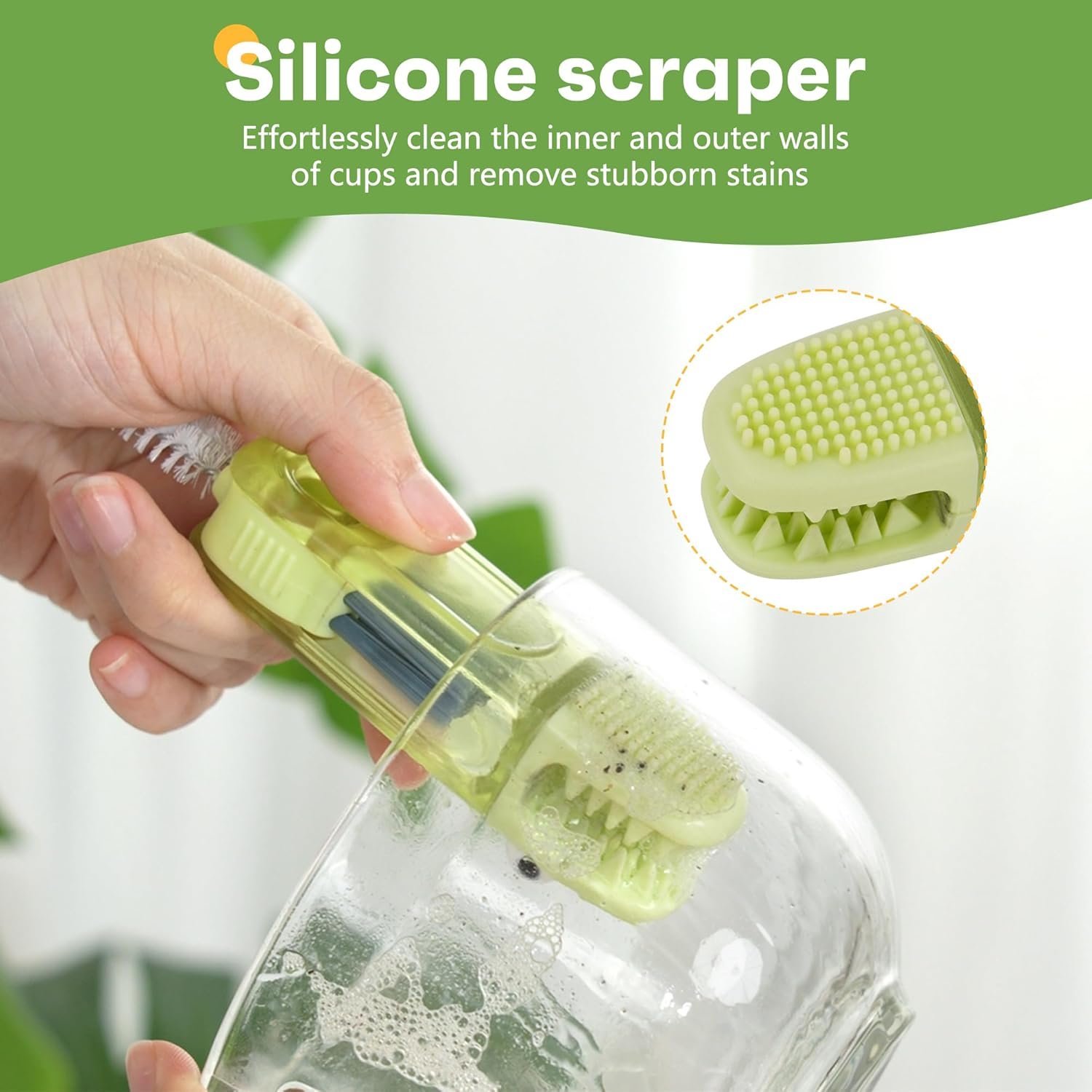 2 Pack Cup Cleaning Kit Compatible with Stanley,4 in 1 Bottle Gap Cleaner,Multipurpose Cup Cleaner Kit with Extra Long Nylon Straw Brush Cleaner,Bottle Cleaning Brush Set with Holder - Image 7