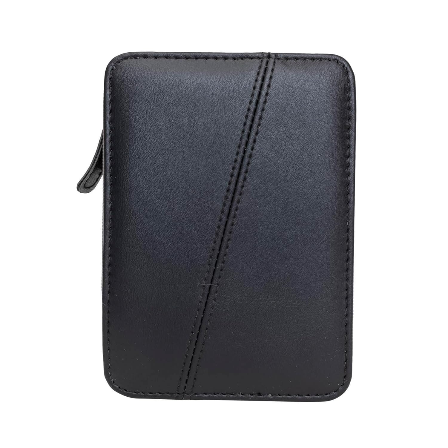 Pro MAN-I PEDI 17-Piece Manicure Pedicure Grooming Kit for Men Professional Stainless Steel Nail Clippers, Cuticle Tools & Scissors Set with Portable Black Travel Case - Image 4