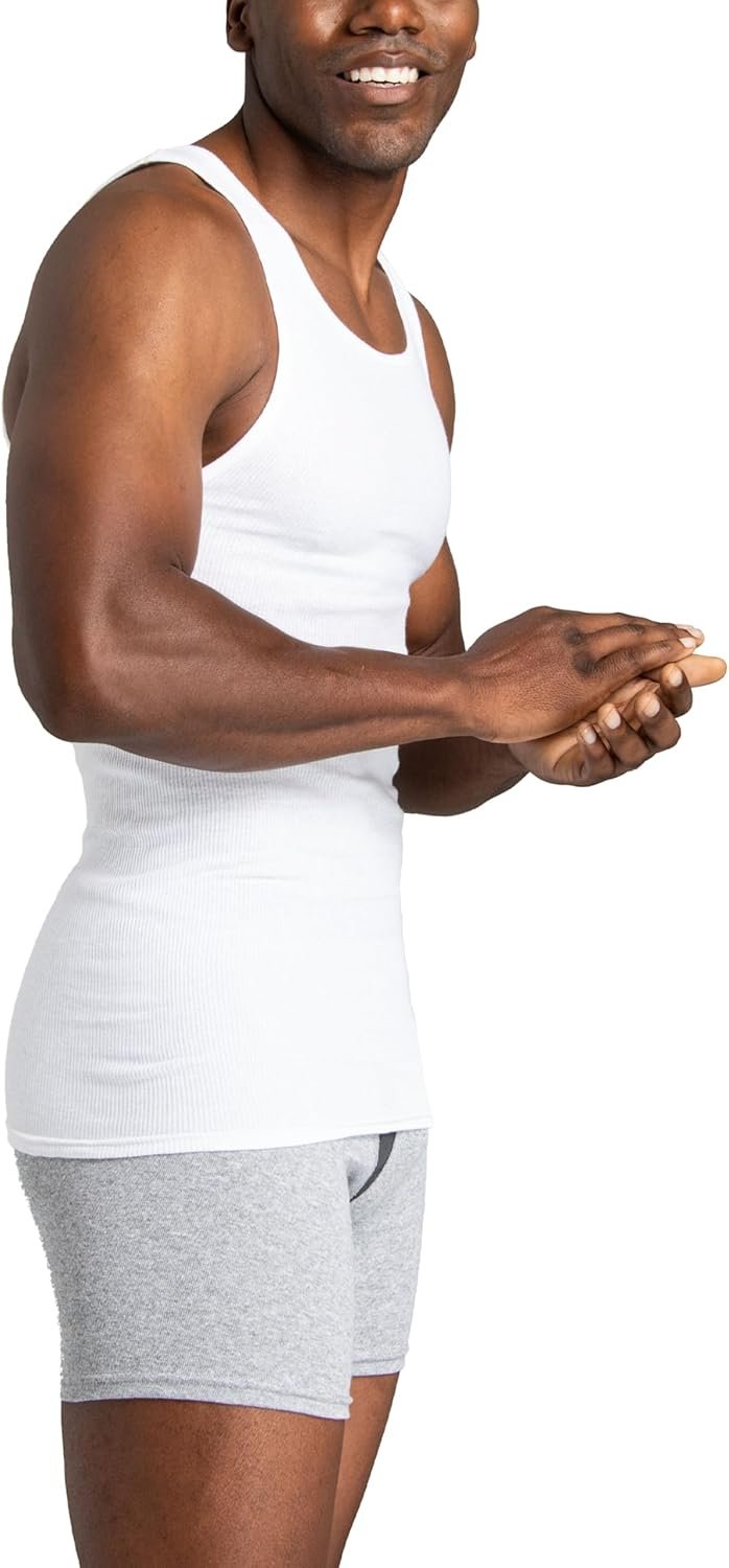 Fruit of the Loom Men's A-Shirt - Image 4