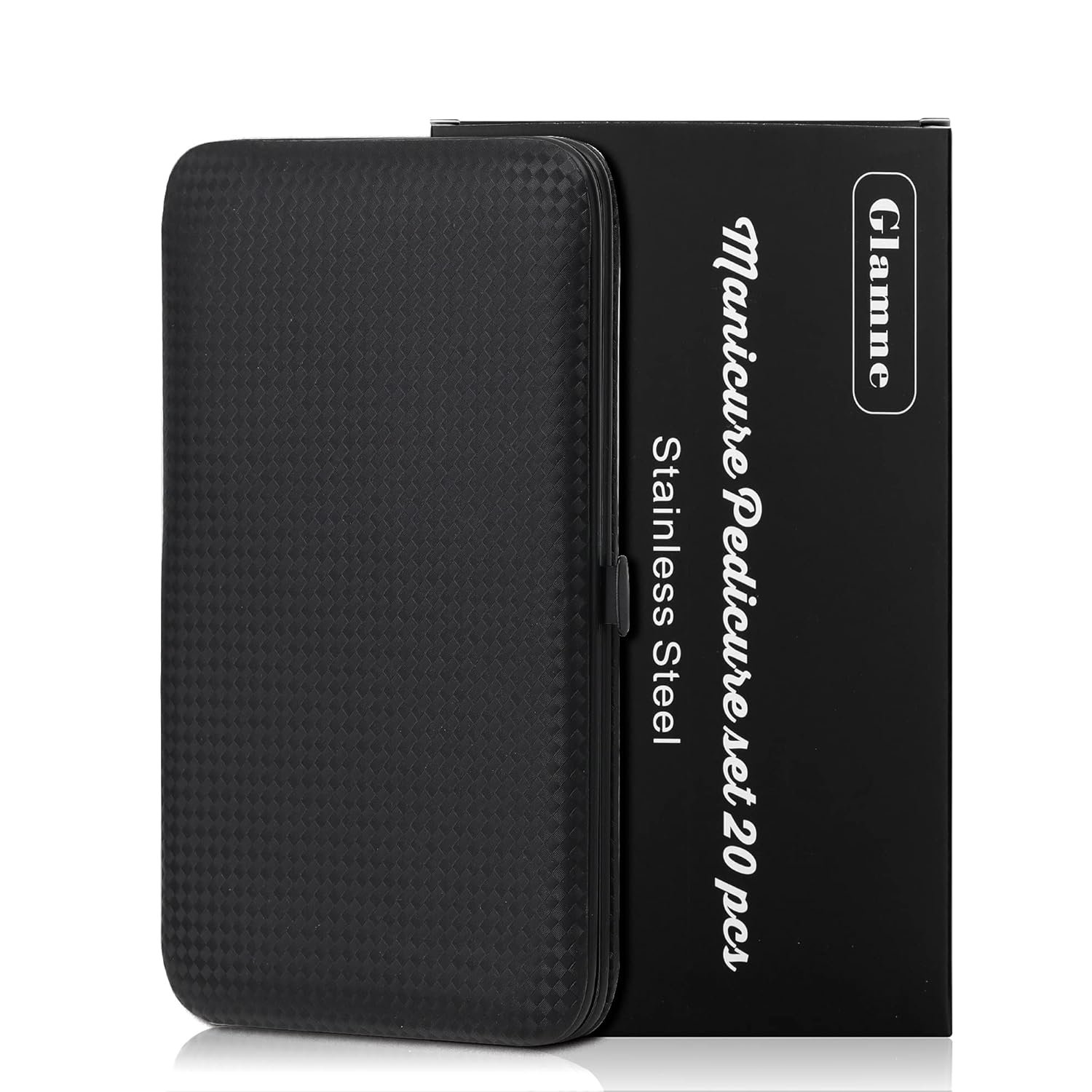 Manicure Set Nail Clippers Pedicure Kit 20 Pieces Stainless Steel Manicure Kit, Professional Grooming Kits, Nail Care Tools with Travel Case - Image 8