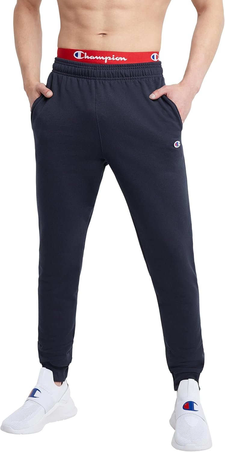 Champion Men's Joggers, Powerblend, Fleece Joggers, Sweatpants for Men (Reg. or Big & Tall) - Image 2