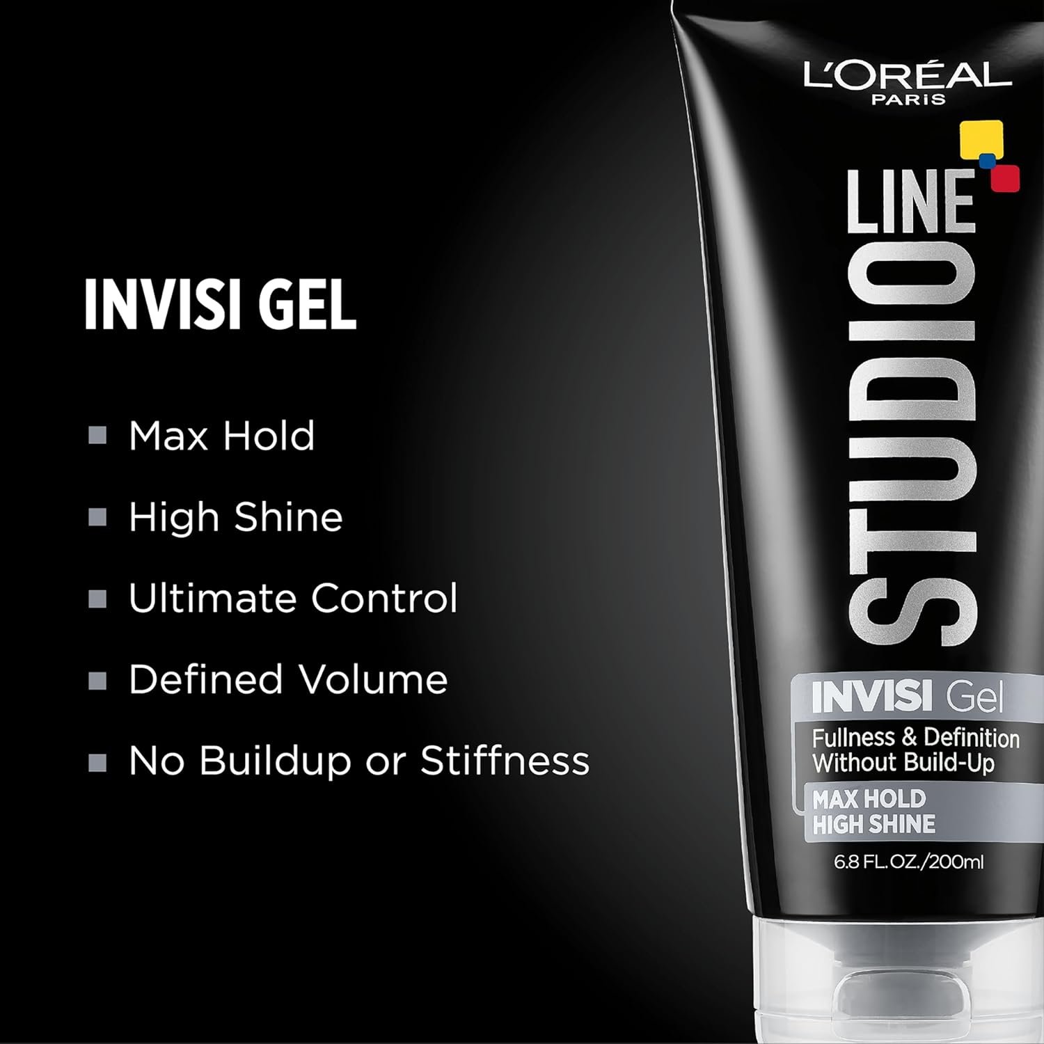 L'Oreal Paris Studio Line INVISI Gel, Strong Hold 6.80 oz - Image 3