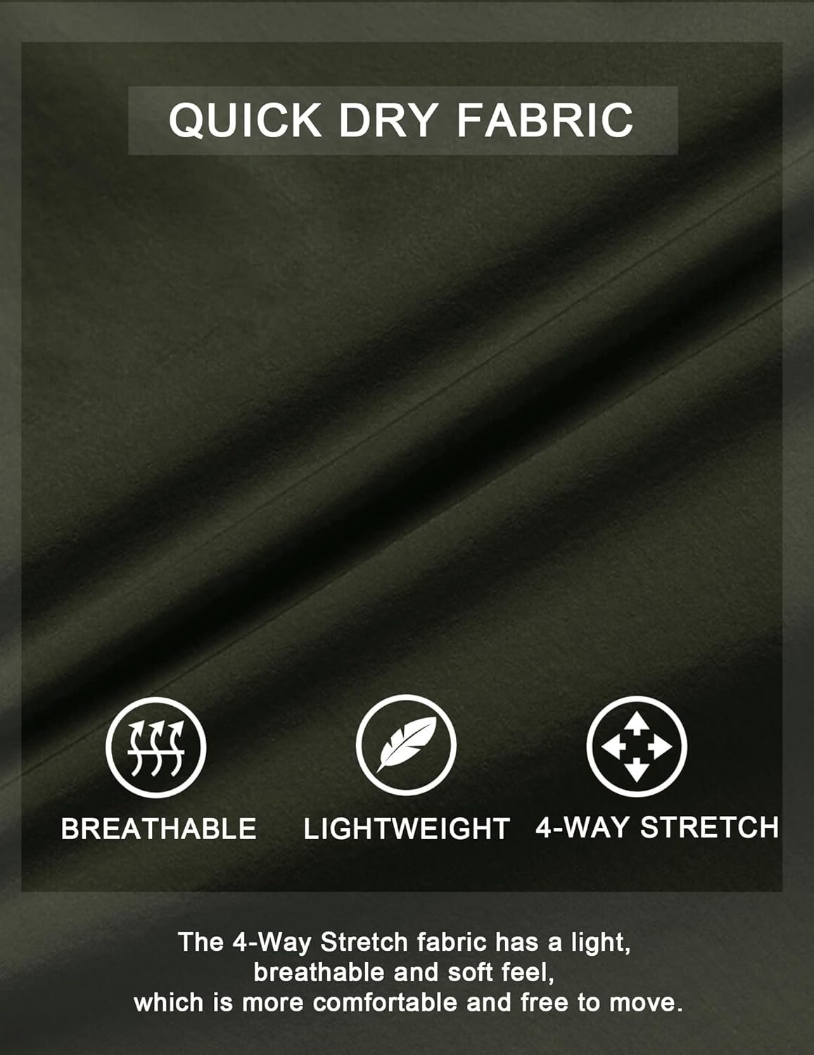 COOFANDY Men's 2 Pack Gym Workout Shorts 7 Inch Quick Dry Athletic Shorts Lightweight Running Shorts with Pockets - Image 5