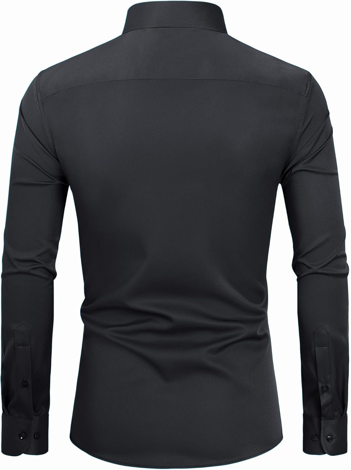 DEMEANOR Mens Dress Shirts Long Sleeve Dress Shirts for Men Slim Fit Button Down Shirts Big and Tall Button Up Shirts - Image 3