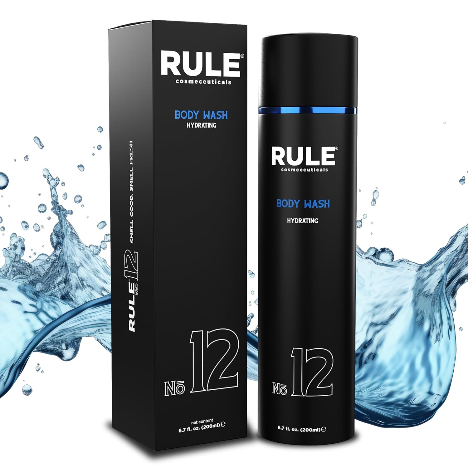 No.12 Body Wash, Shower Gel for Men, Men’s Body Wash with Shea Butter, Aloe Vera and Coconut Oil for Skin, Cleanse, Revitalize & Restore, 200 mL - Image 3