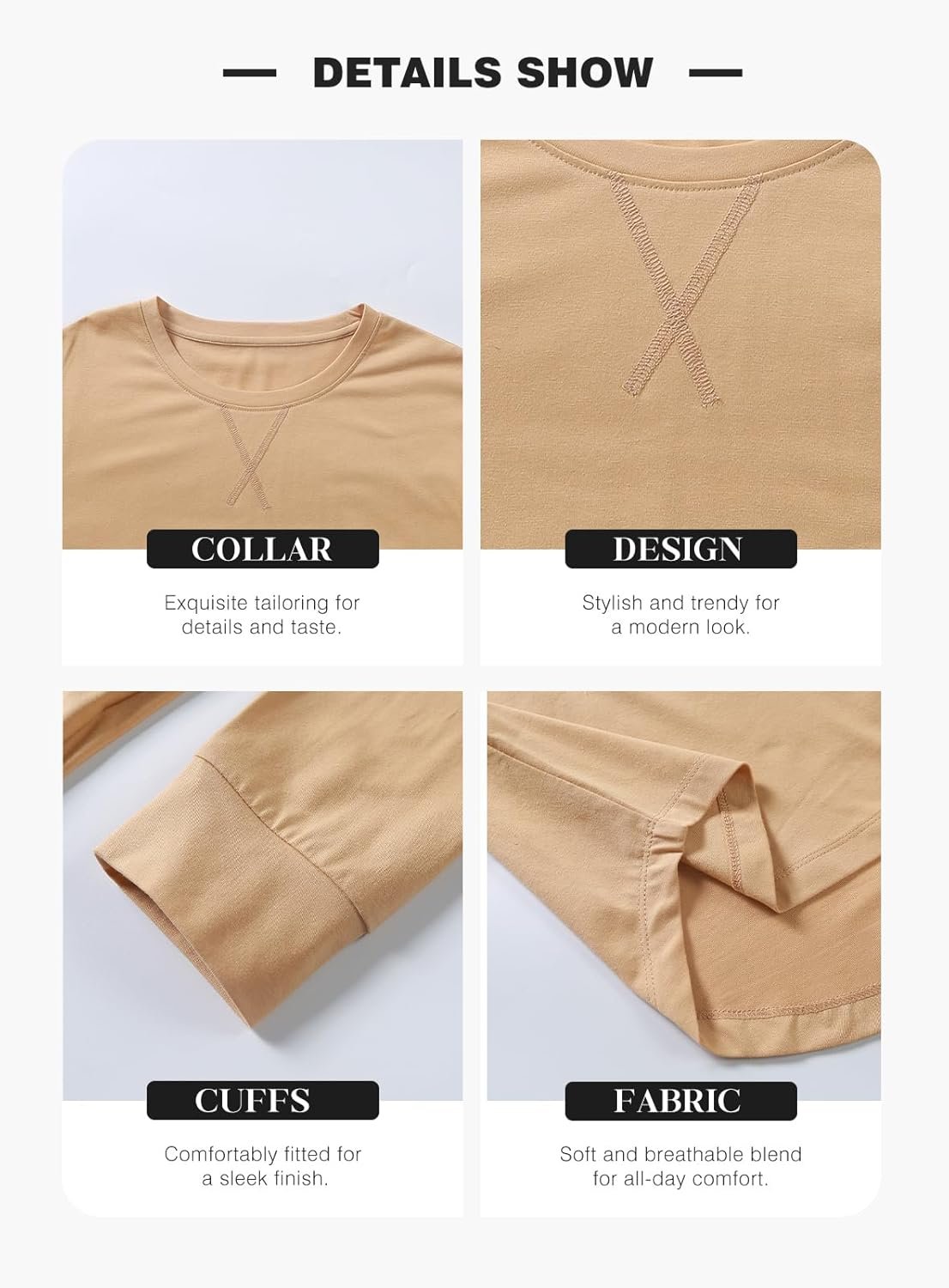 JMIERR Mens 3 Pack Cotton Hipster Hip Hop Longline Crewneck T-Shirt - Image 6