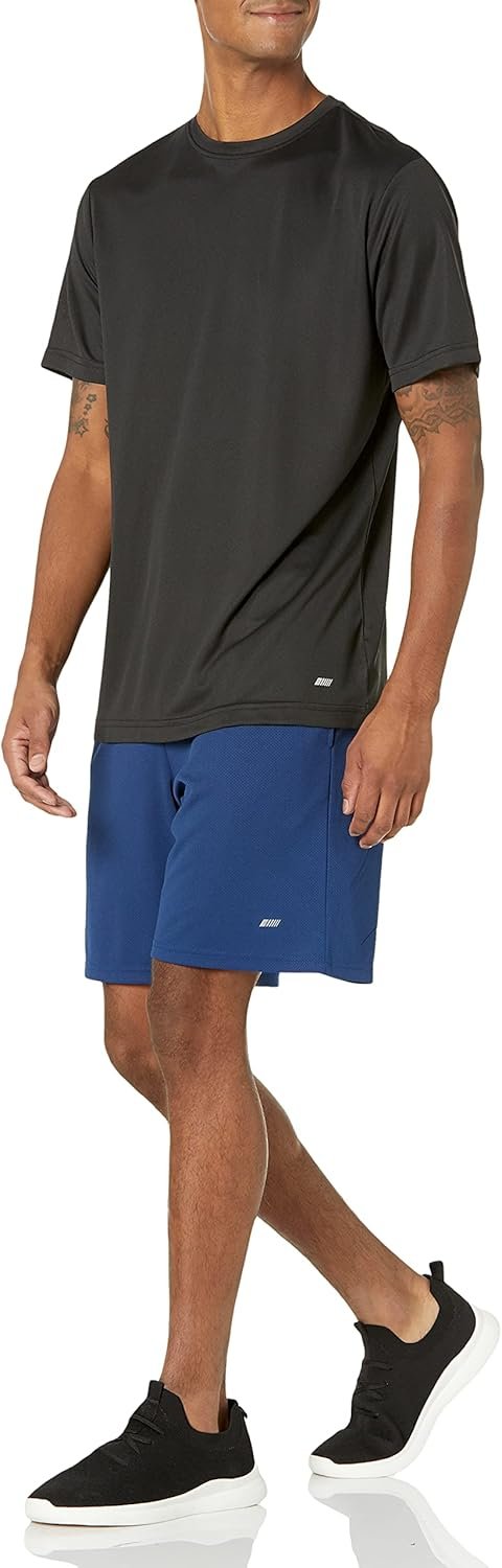 Amazon Essentials T-Shirts for Men, Active Performance Tech, Available in Big & Tall, Pack of 2 - Image 7