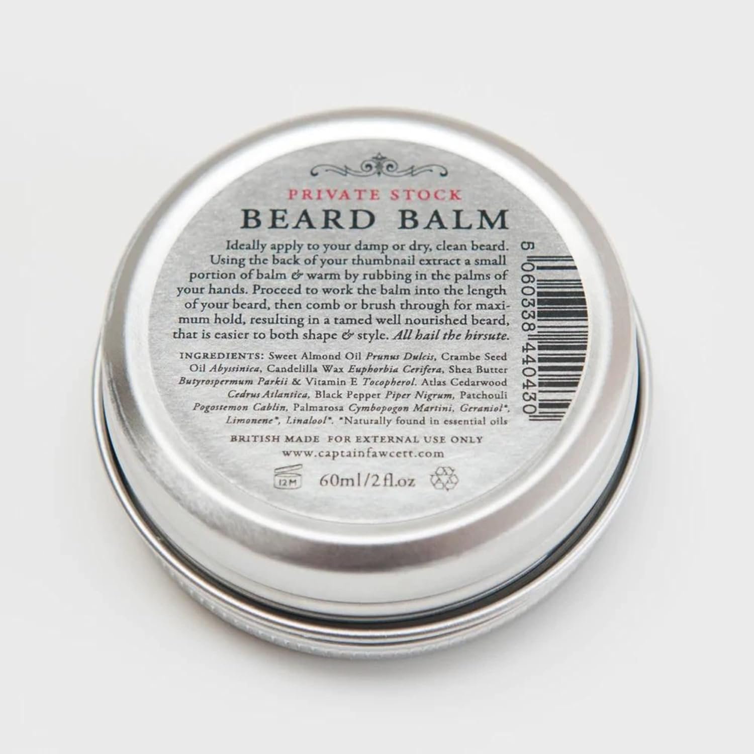 Captain Fawcett Private Stock Beard Balm 60ml - Image 5