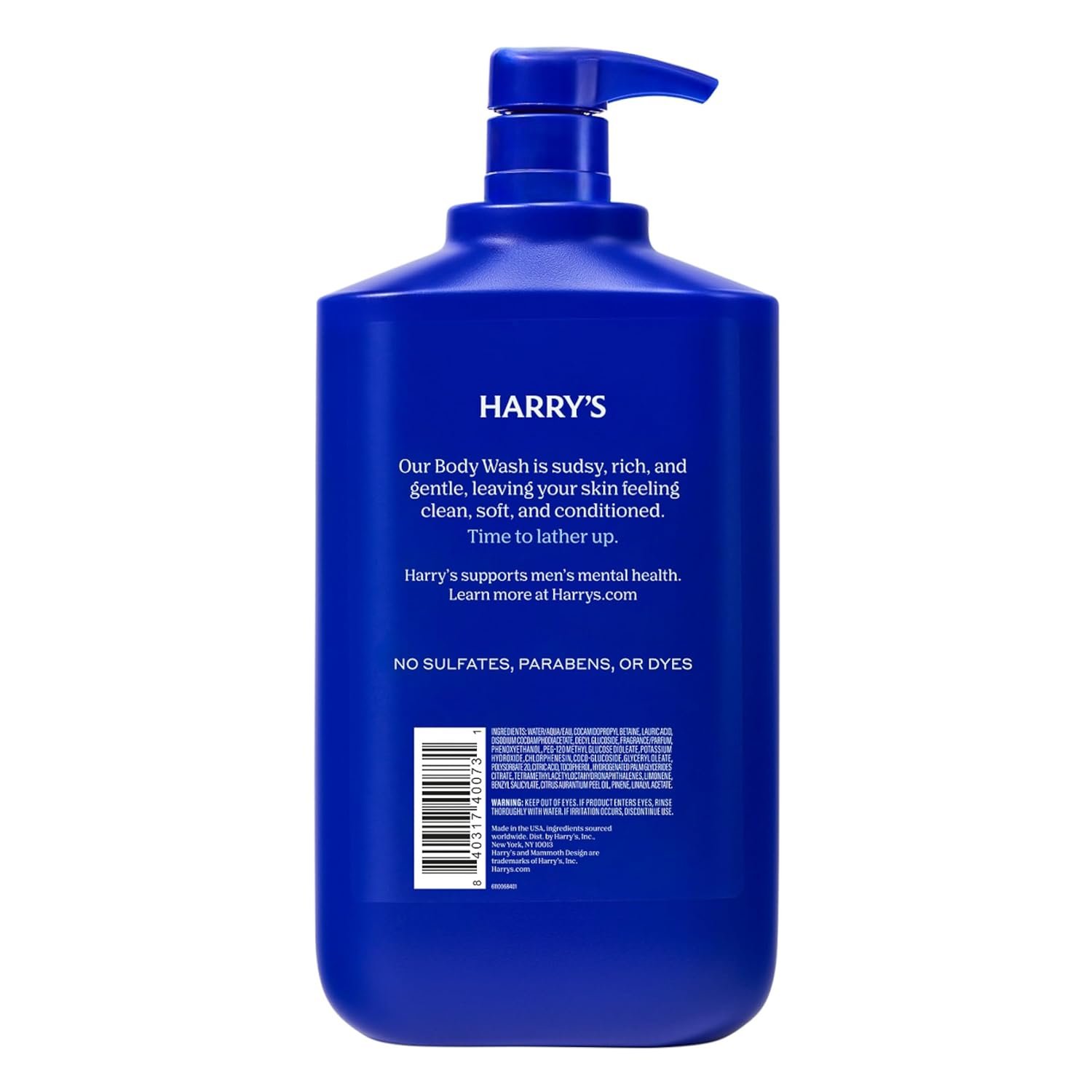 Harry's Men's Body Wash Shower Gel, Stone Scent, 30 oz - Image 9