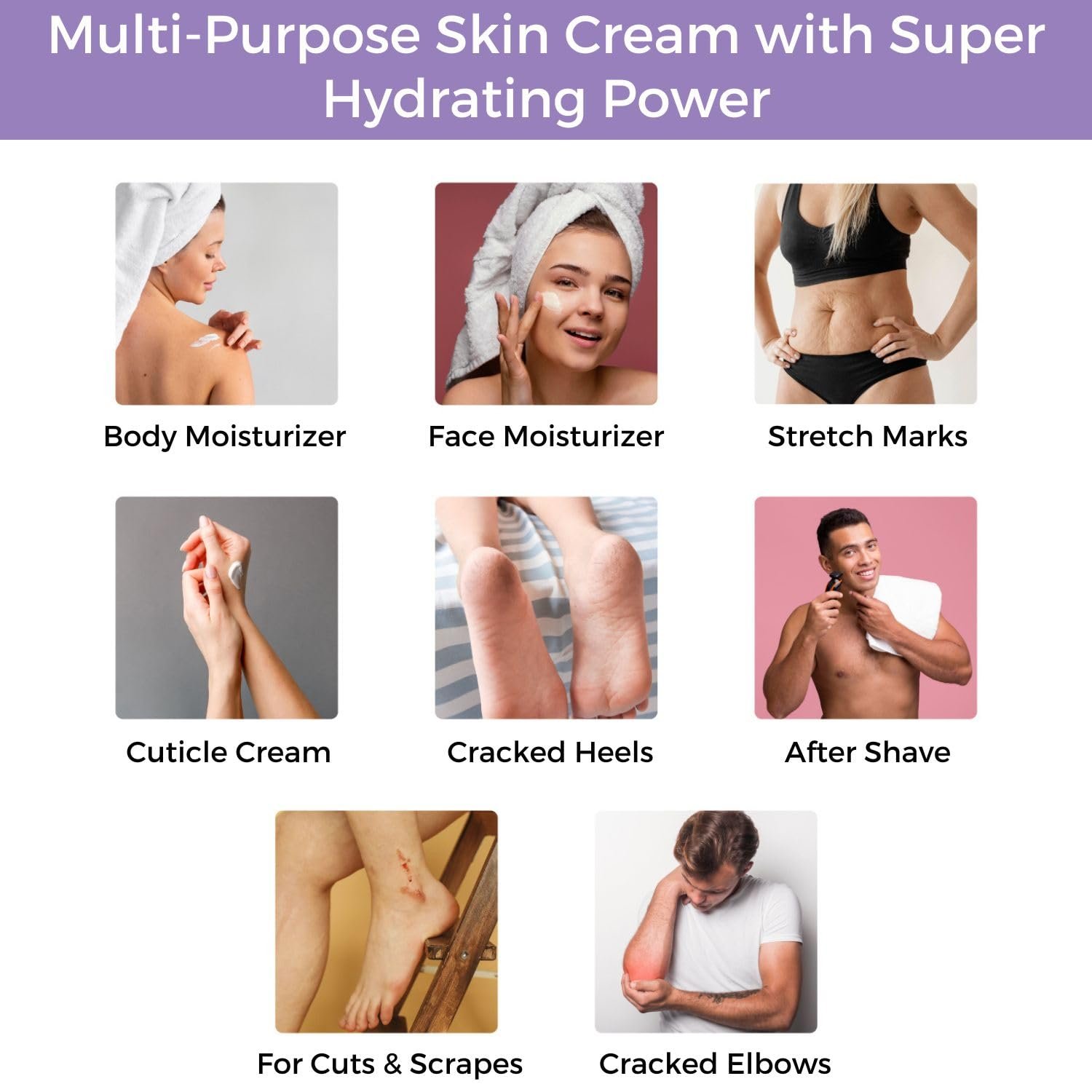 RaGaNaturals Natural Face and Body Butter Cream for Dry Skin - Calming, Nourishing & Hydrating Lavender Body Cream for Women, Men & Kids - Softens Skin and Delivers Healthy-Looking Glow - Vegan - 8 Oz - Image 9