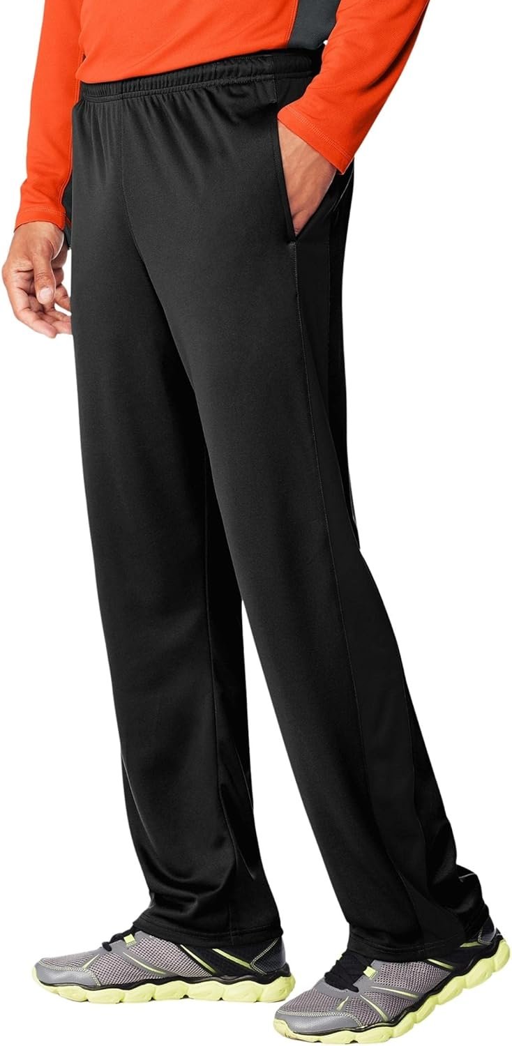 Hanes Sport Xtemp Workout Pockets, Men's Training Pants - Image 2