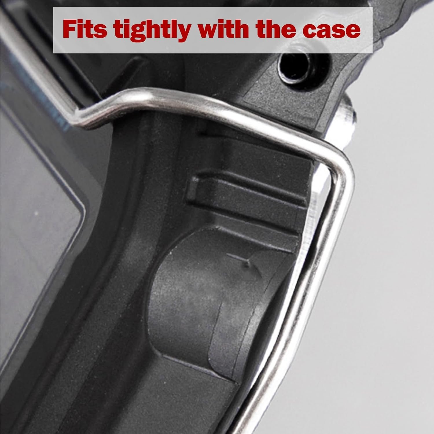 Screen Protector for Casio G Shock DW5600, Wire Guard Compatible with DW5600 GW-M5610 M5630 DW5000 DW5025 DW5030 GW5035 Watch, Cool Looking Stainless Steel Protector (Black) - Image 6