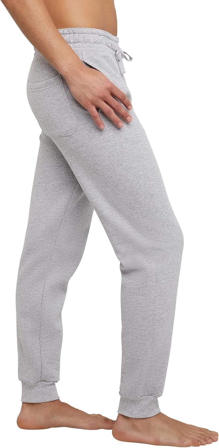 Hanes EcoSmart Jogger Sweatpants, Men's Midweight Fleece Lounge Pants, 30.5" - Image 5