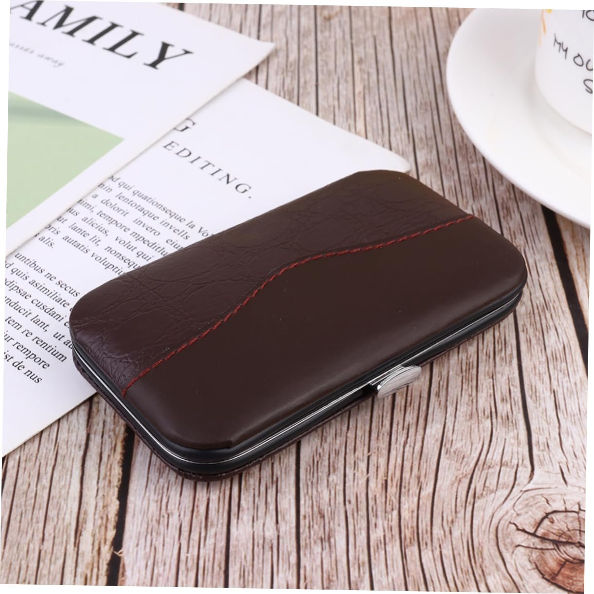 SAFIGLE Stainless Steel Nail Clippers Set 7PCS Manicure Kit for Men and Women Portable Nail Care Tools Scissors and Trimmer for Home and Travel - Image 9