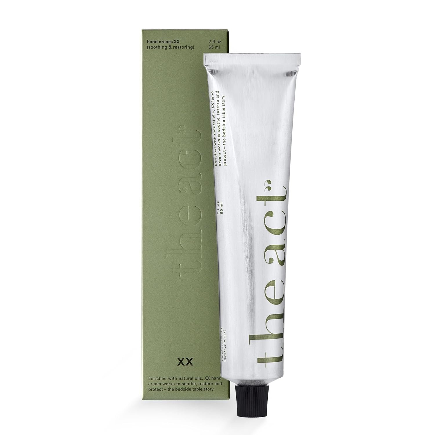 The Act Hand Cream for Women & Men, Luxurious Moisturizing Care with Almond Milk, Chocolate & Incense - Restores Skin Softness with a Warm, Lasting Fragrance, Organic, Vegan (2 Fl Oz, XX) - Image 2