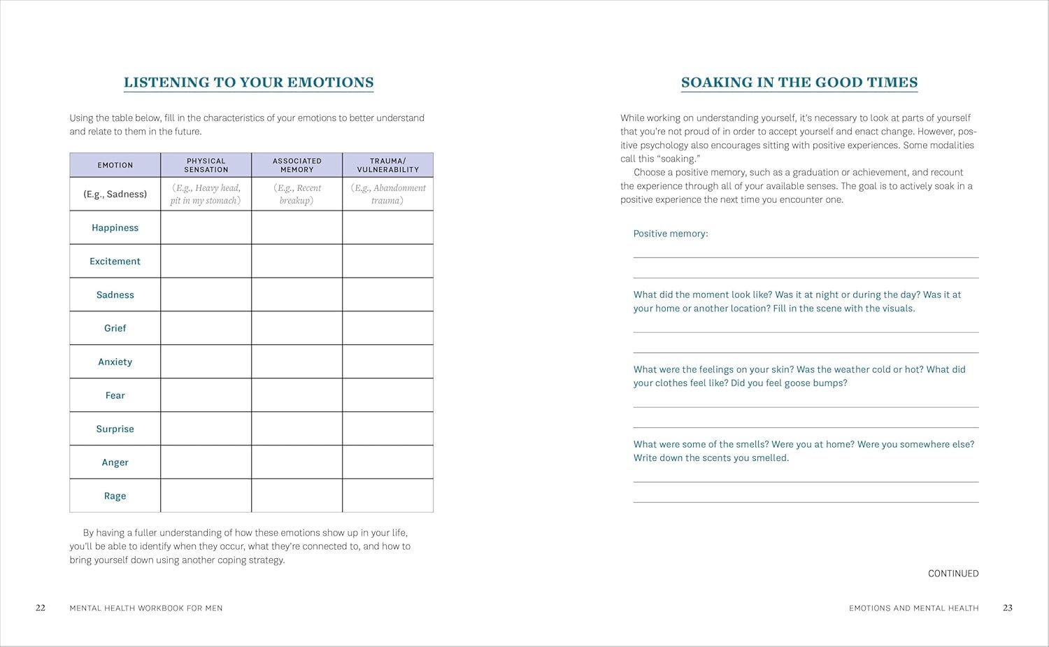 Mental Health Workbook for Men: Exercises to Improve Your Emotional, Psychological, and Social Well-Being - Image 7