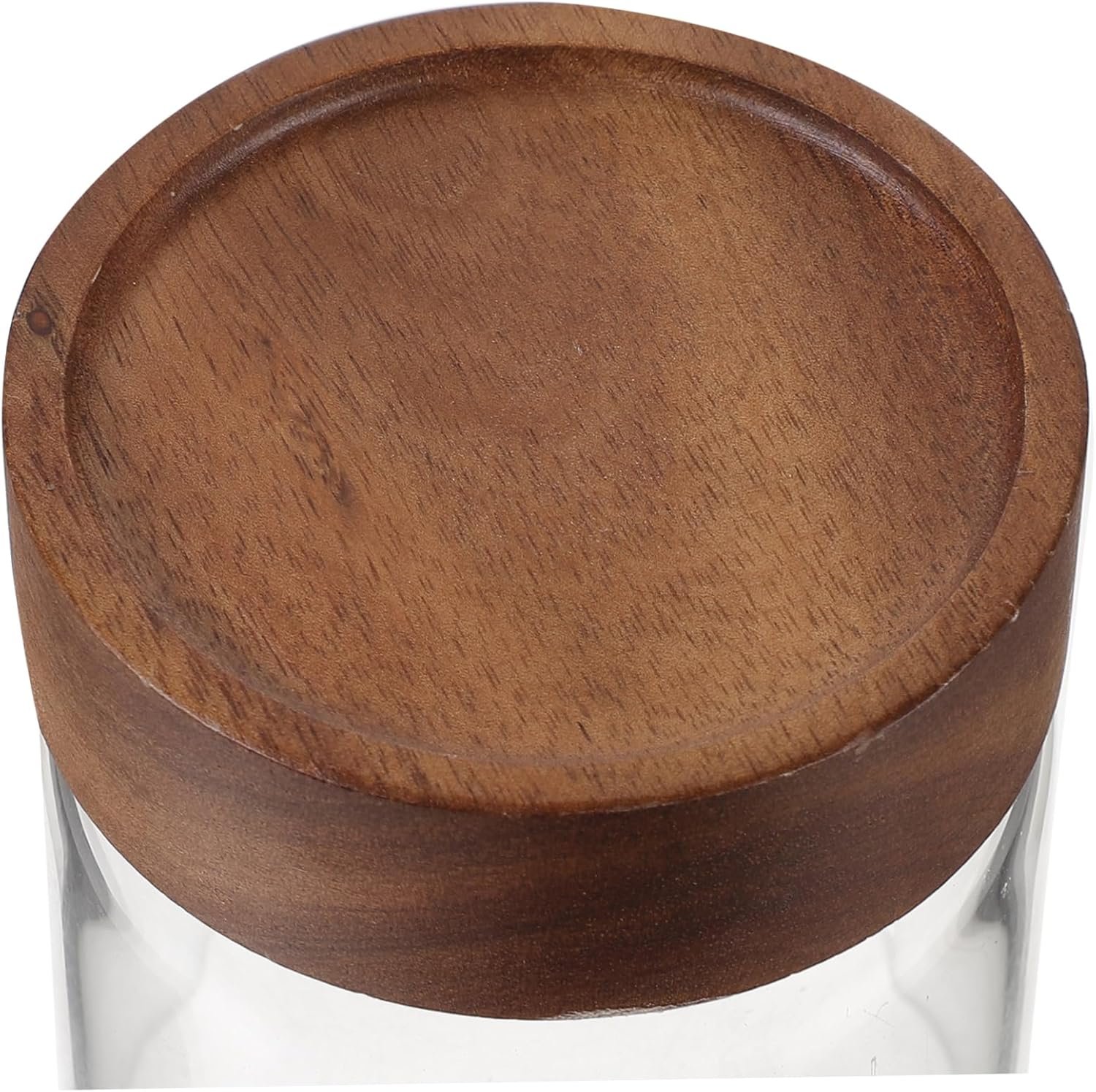 Airtight Glass Storage Jar with Lid Transparent Canister for Coffee Beans Dry Foods and Pantry Organization High Borosilicate Glass Design - Image 5