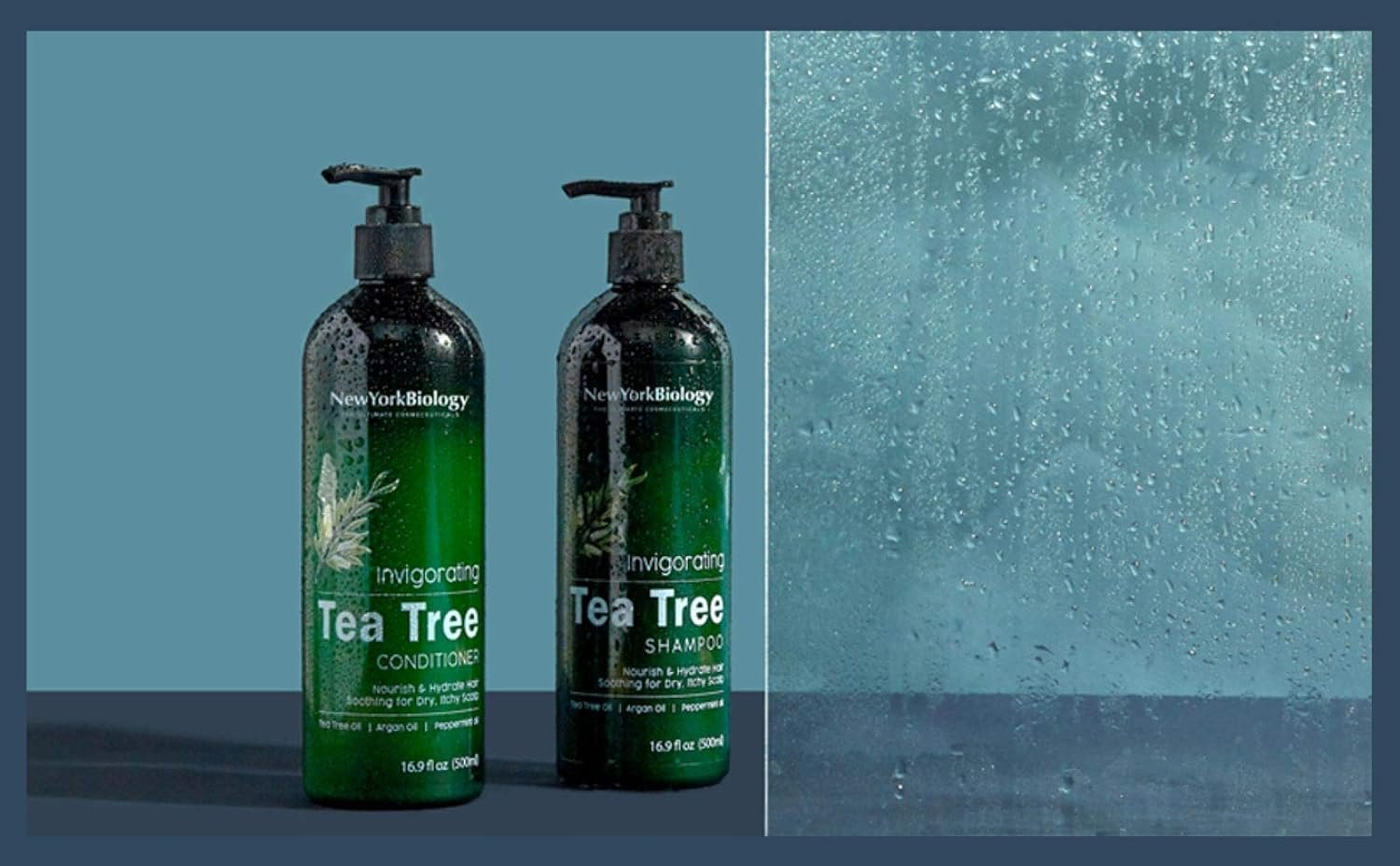 New York Biology Tea Tree Shampoo and Conditioner Set - Deep Cleanser - Relief for Dandruff and Dry Itchy Scalp - Therapeutic Grade - Helps Promote Hair Growth - 16.9 Fl Oz - Image 8