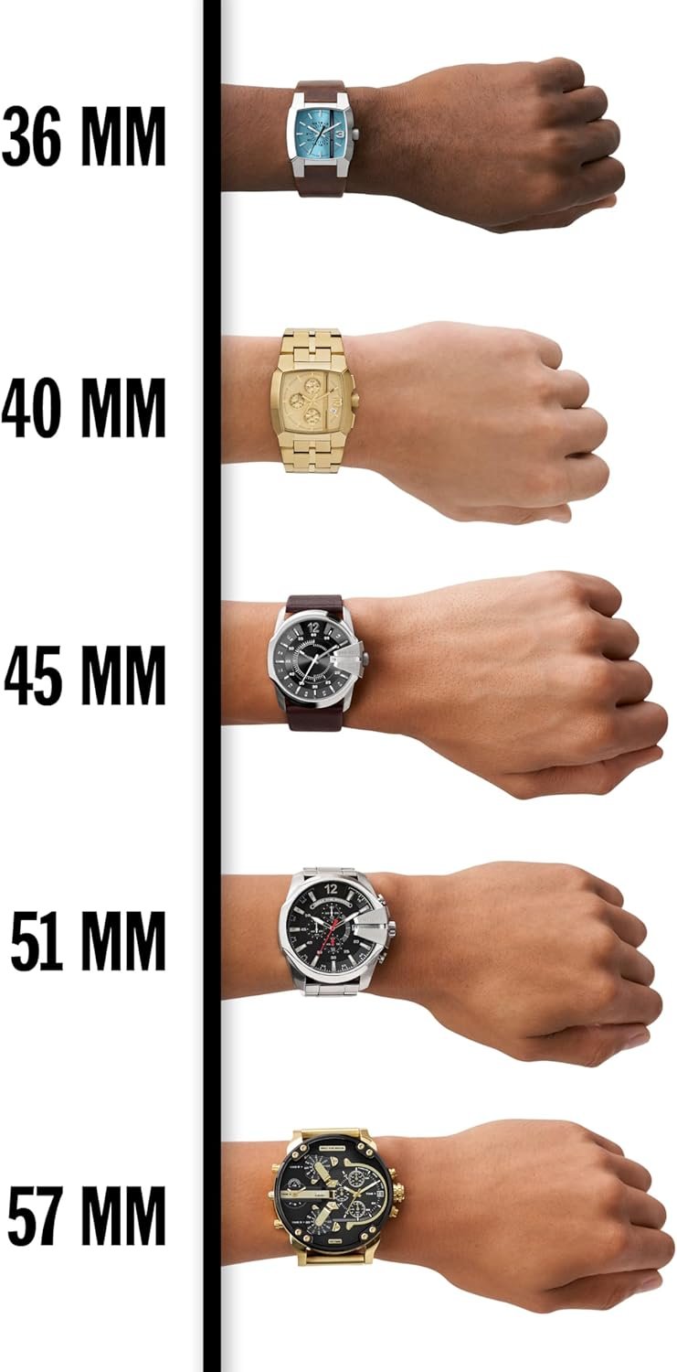 Diesel Men's Master Chief Stainless Steel Quartz Watch - Image 9