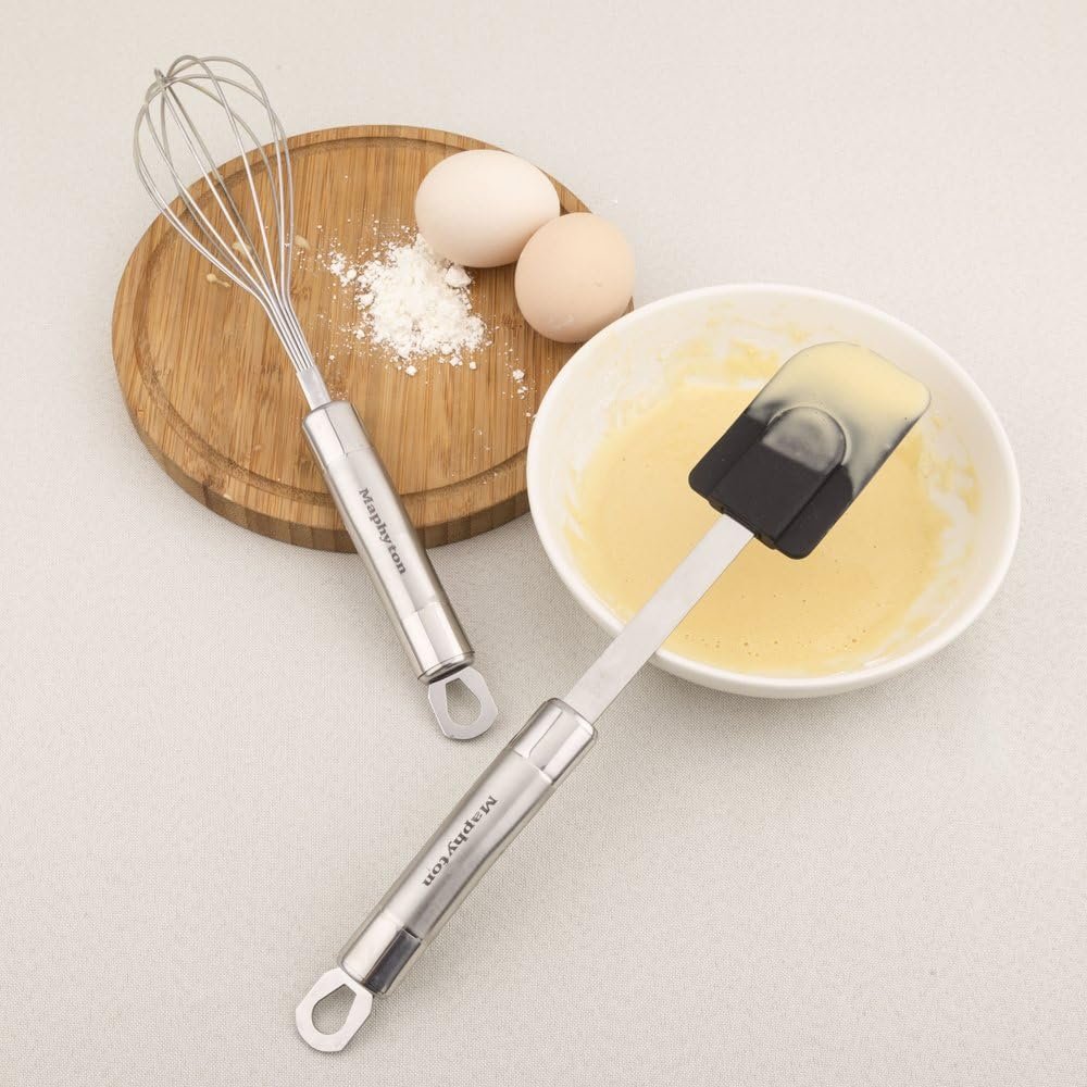 Cooking Utensil Set, 11 PCS Stainless Steel Kitchen Utensil Set, Nonstick Kitchen Gadgets Cookware Set with Spatula - Image 6