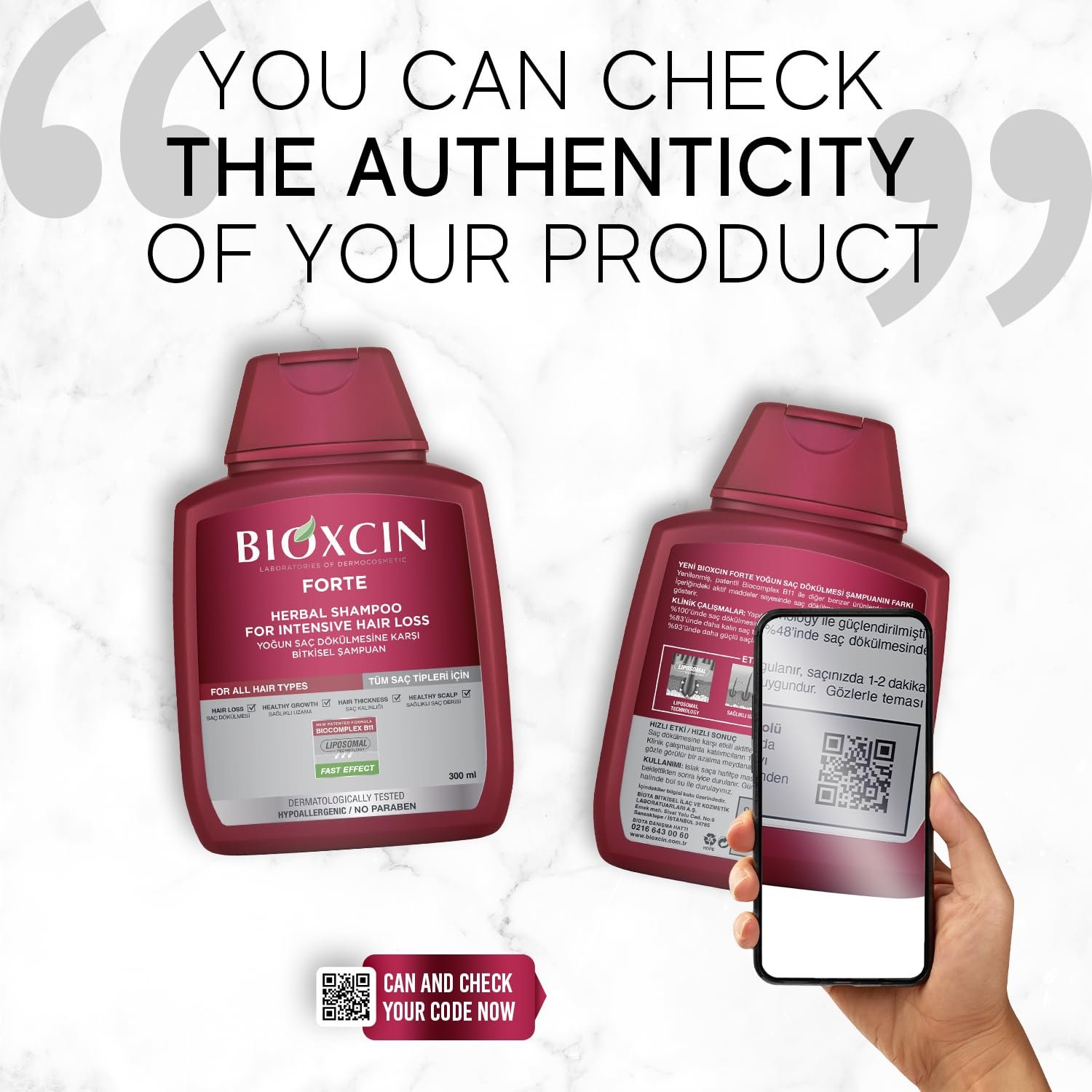 Herbal Shampoo for Hair Loss Strengthening & Nourishing Formula Anti-Dandruff Scalp Revitalizing Care Deep Moisturizing & Repairing Natural Botanical Extracts for Healthy, Thicker Hair - Image 5