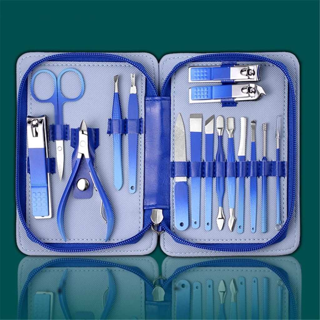 Nail Clippers Nail Scissors Manicure Set Full Set Home Pedicure Knives for Men - Image 3