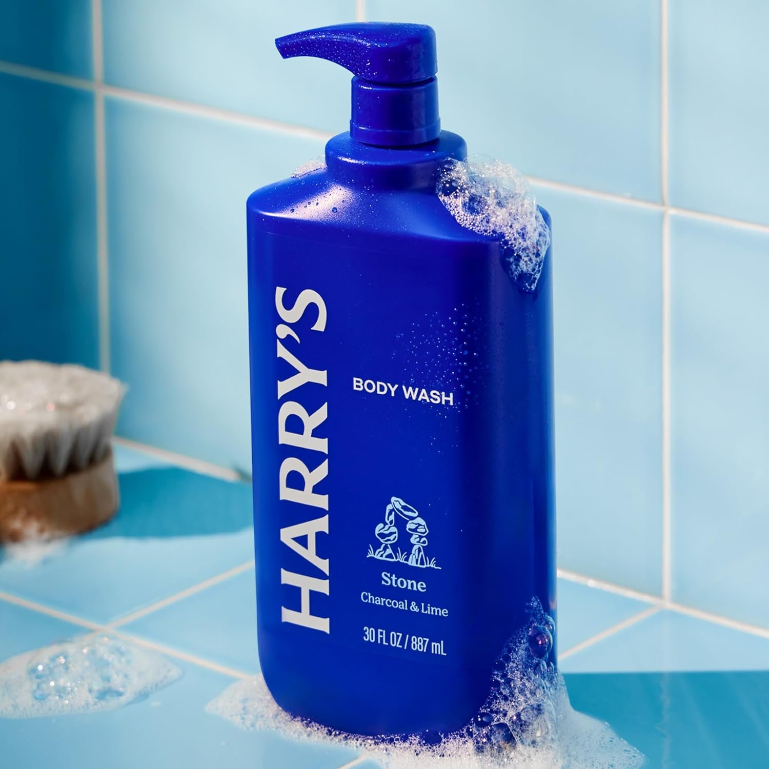 Harry's Men's Body Wash Shower Gel, Stone Scent, 30 oz - Image 4