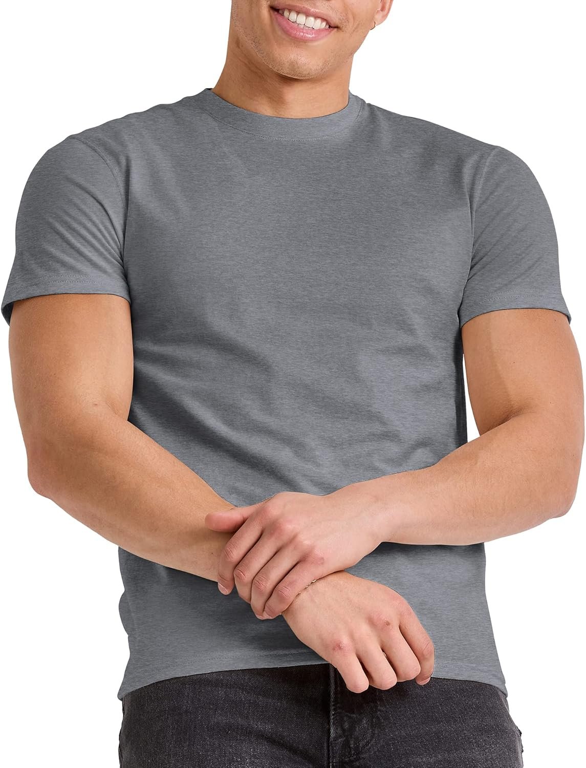 Hanes Men's Originals Lightweight T-Shirt, Tri-Blend Tee, Big & Tall Sizes - Image 2