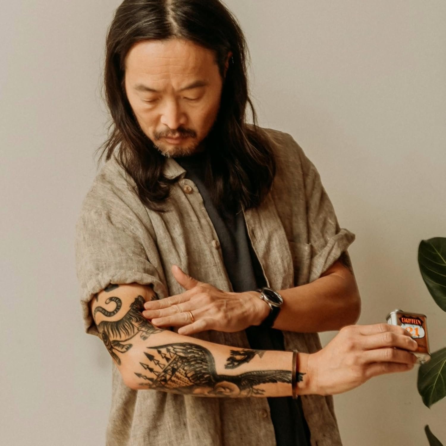 18.21 Man Made Hair, Skin & Beard Oil for Men, 4 Scents - Non-Greasy, Conditioning Balm with Castor Seed, Jojoba, and Argan Oils - Premium Tattoo and Mustache Care Products - Image 7