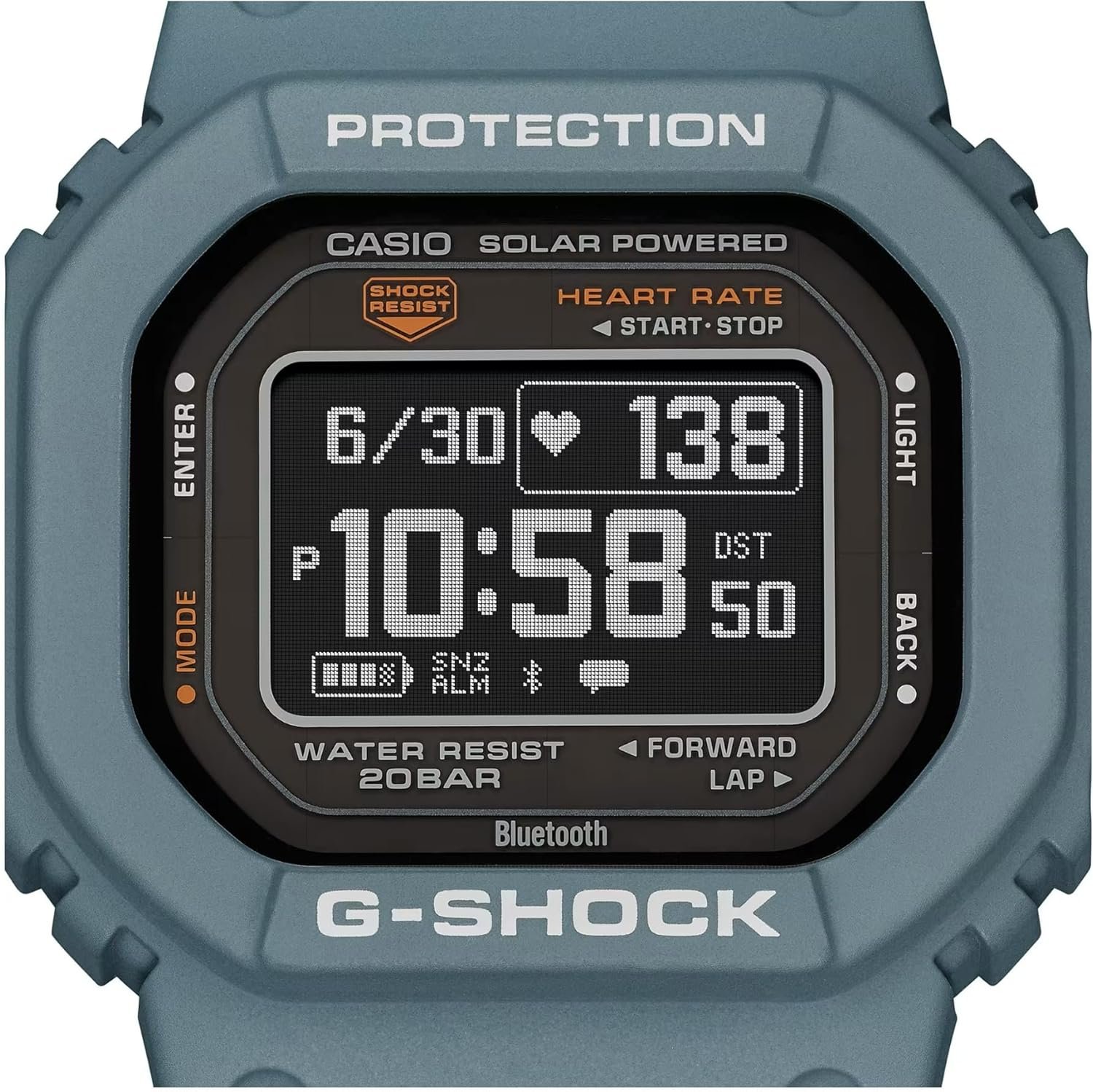 Casio Men's G-Shock Move DW-H5600 Series, Multisport (Run, Walking, Gym Workout), Heart Rate Watch - Image 7
