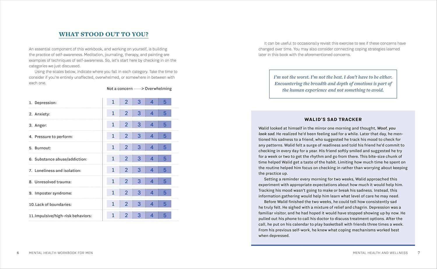 Mental Health Workbook for Men: Exercises to Improve Your Emotional, Psychological, and Social Well-Being - Image 6