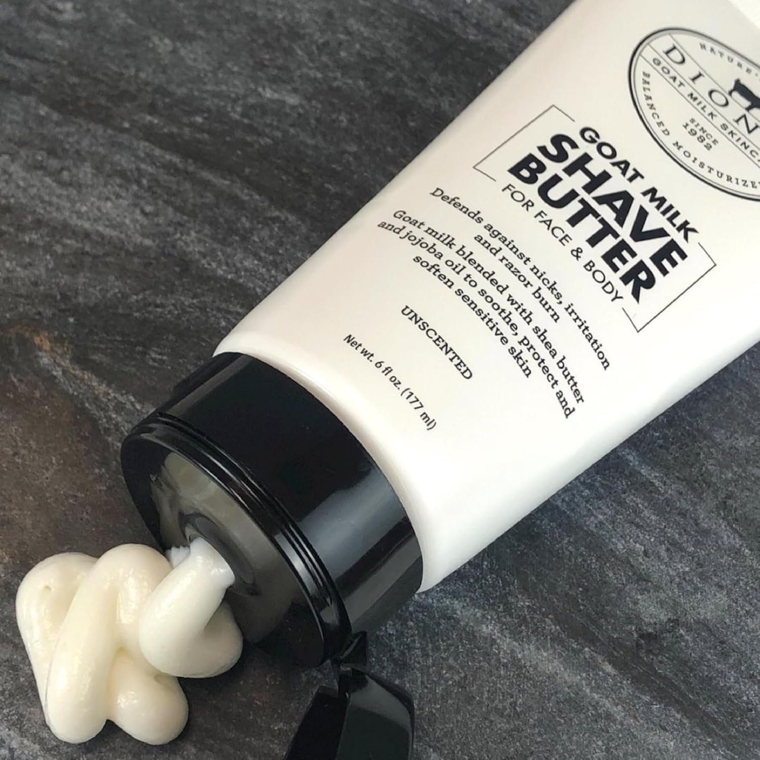 Dionis Goat Milk Skincare Men's Shave Butter - Face & Body Shave Butter - Shea Butter & Jojoba Oil For Sensitive Skin - Protects Against Irritation & Razor Burn - Hydrating Shave Cream For Men, 6oz - Image 7