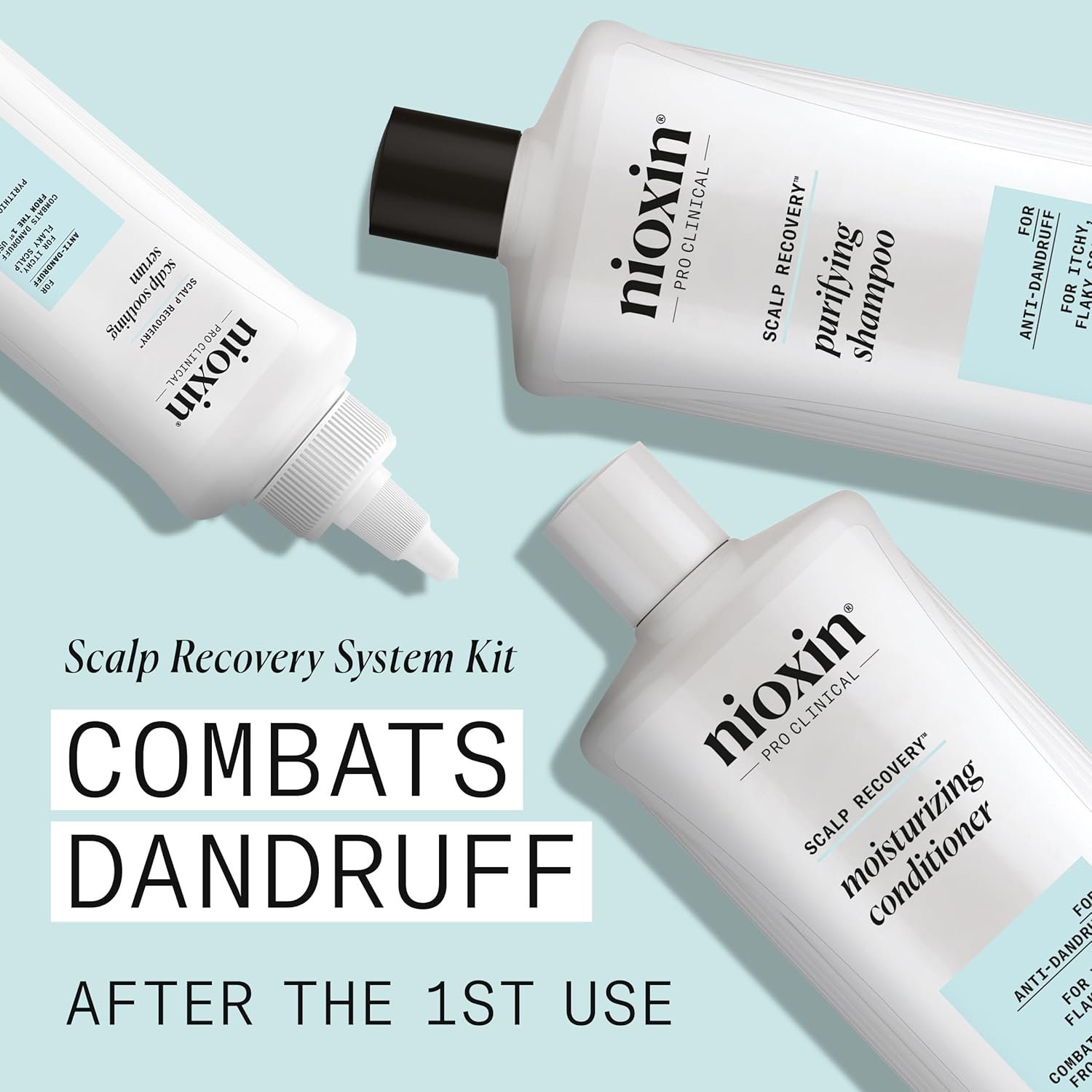 Nioxin Scalp Recovery Purifying Shampoo | For Itchy, Flaky Scalp | Anti-Dandruff | Formulated with Pyrithione Zinc - Image 4