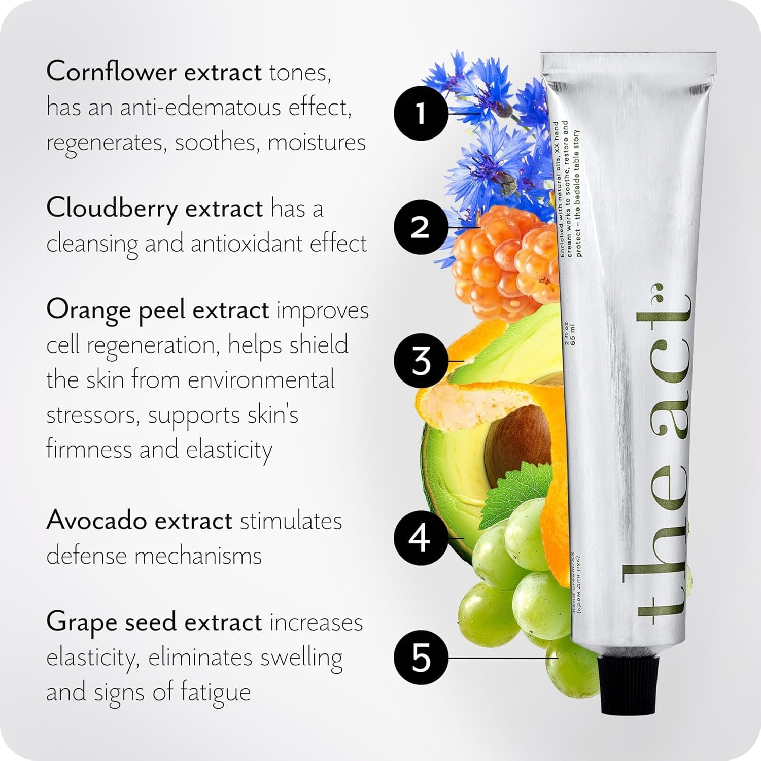 The Act Hand Cream for Women & Men, Luxurious Moisturizing Care with Almond Milk, Chocolate & Incense - Restores Skin Softness with a Warm, Lasting Fragrance, Organic, Vegan (2 Fl Oz, XX) - Image 6