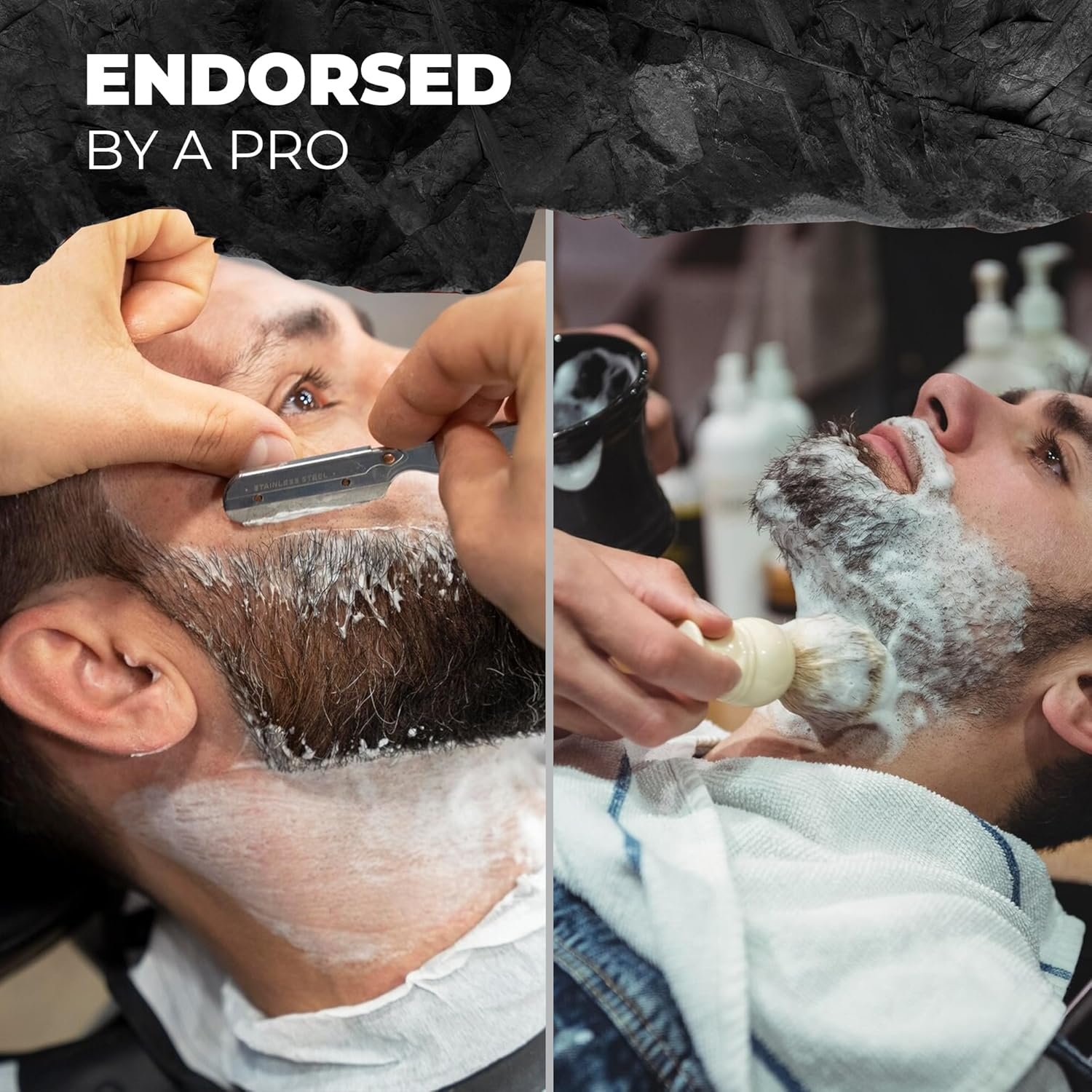 Bossman Liquid Silk Shave Cream for Men – Sensitive Skin Formula, Smooth Glide, & Soothing Protection – Moisturizing Finish (Royal Oud Scent) - Image 8