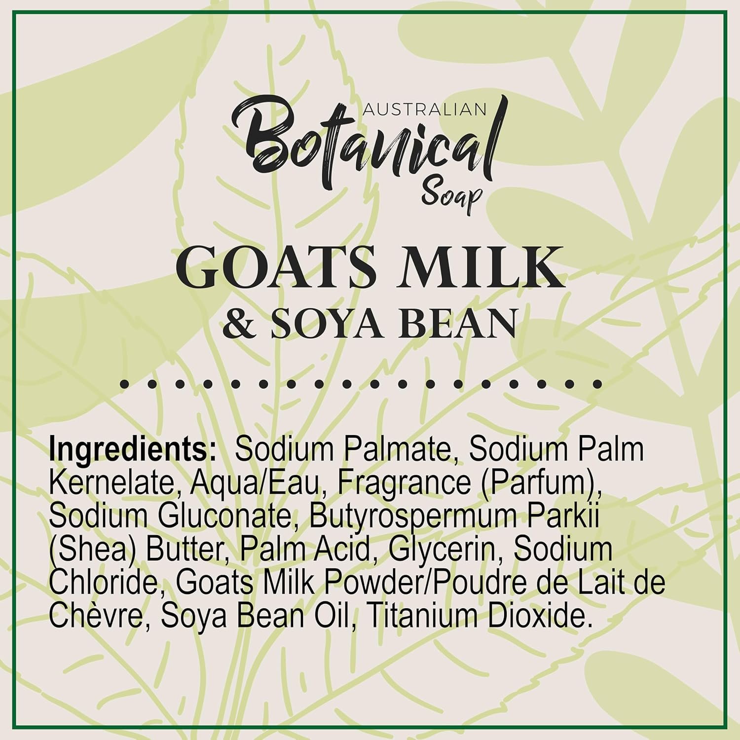 Australian Botanical Soap 6.6 OZ, Pack of 8, Goat Milk Soap Bars with Soya Bean Oil, Enriched with Organic Shea Butter, Suitable for All Skin Types, Packaging May Vary - Image 7